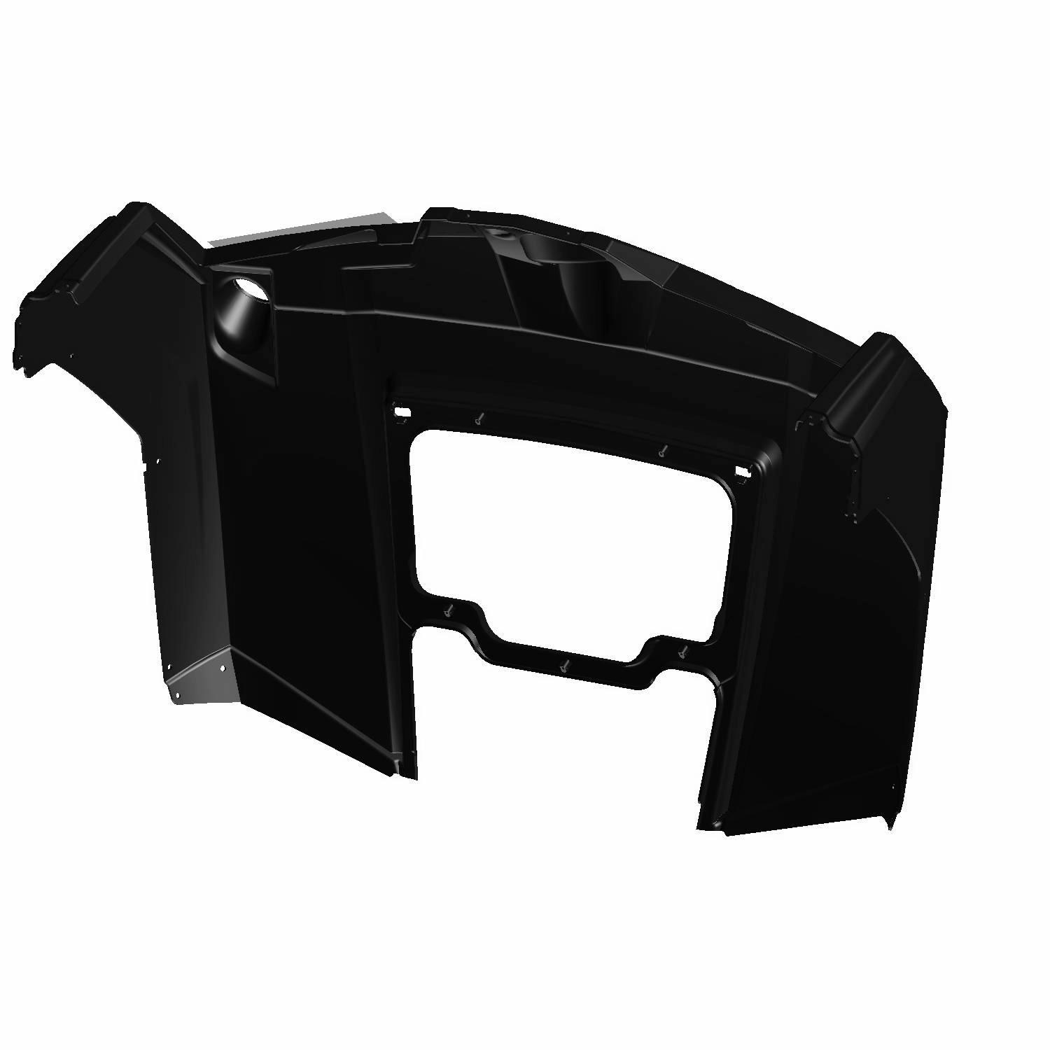 Hood Assembly, White Lightning, Part 2635164-599 | Polaris