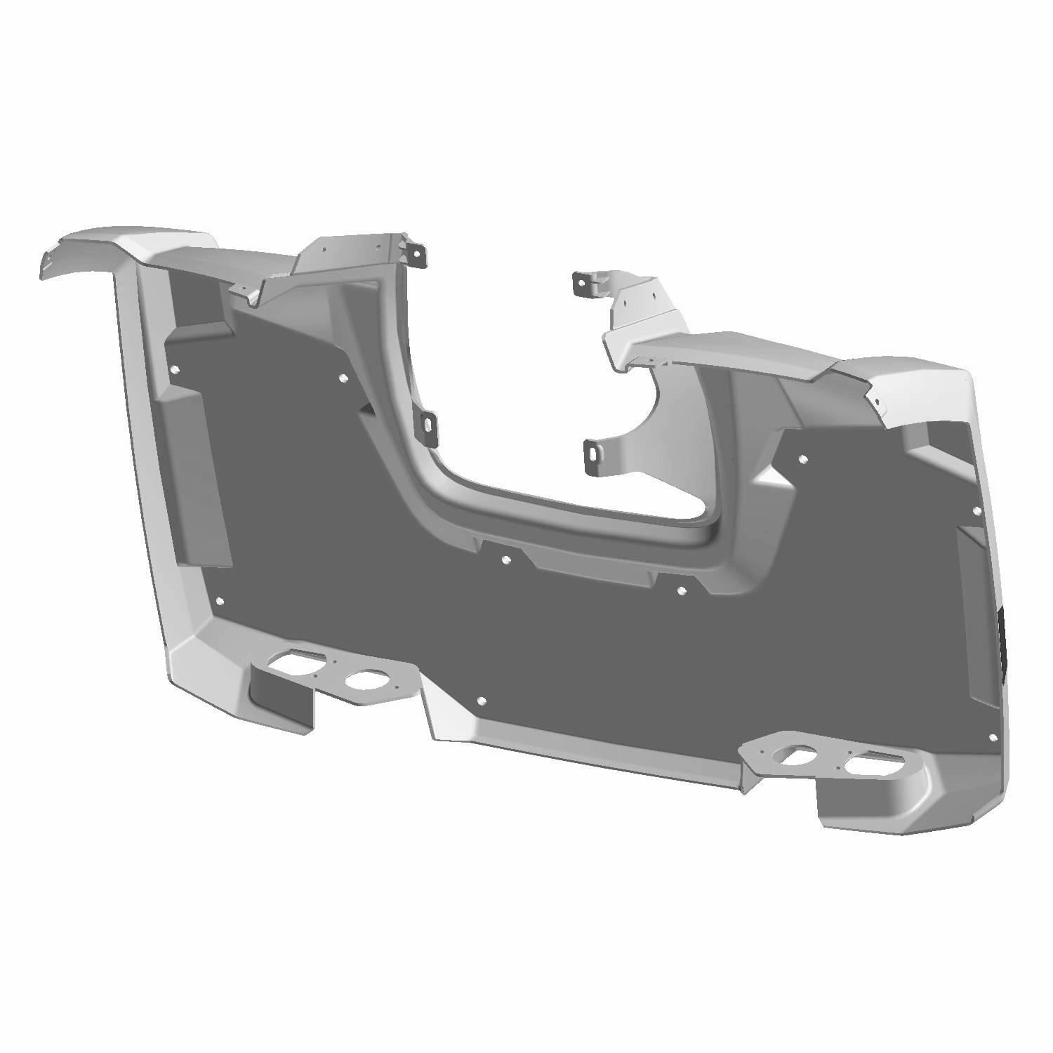 Cab Assembly, Rear, Orange Burst, Part 2635180-647 | Polaris Sportsman