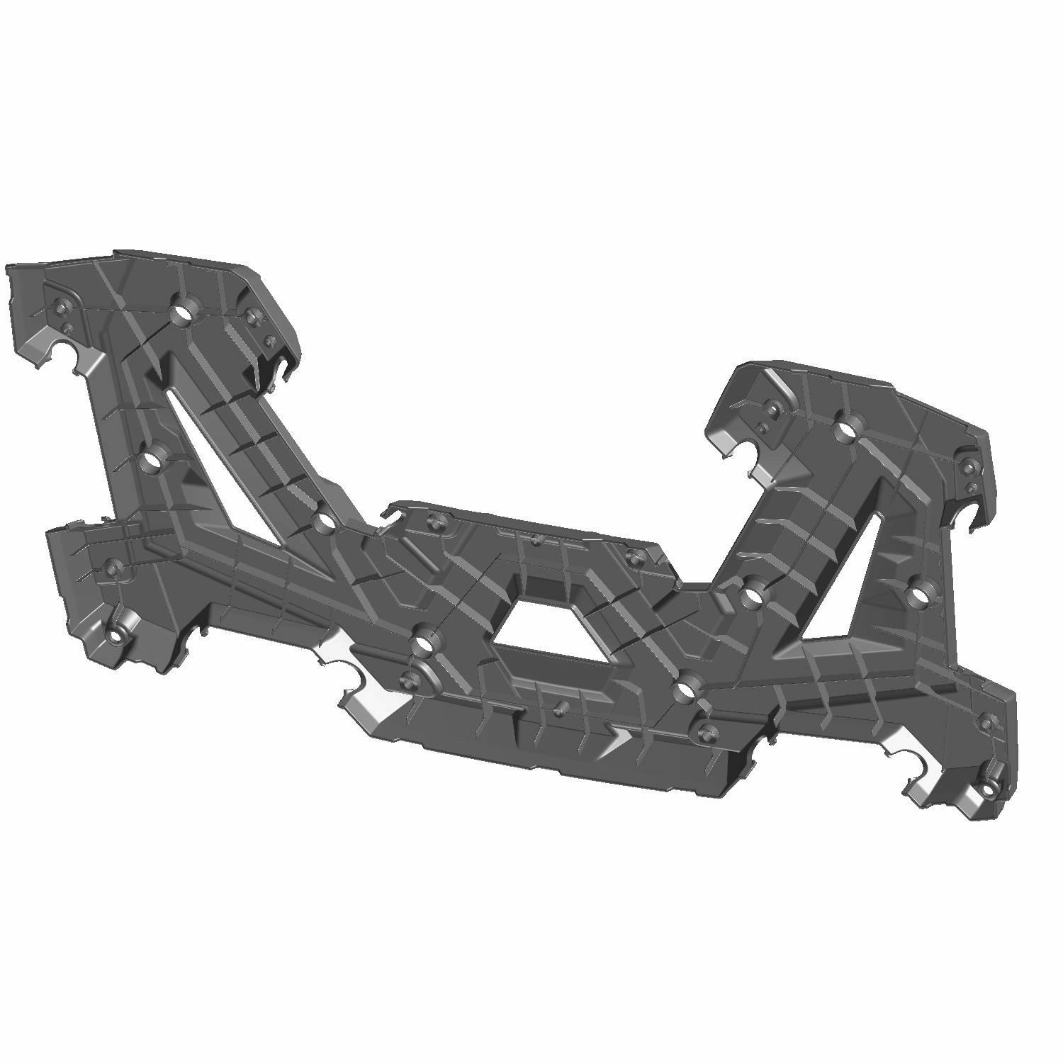 Rear Rack Assembly, Gloss Black, Part 2635719-070 | Indian Motorcycle