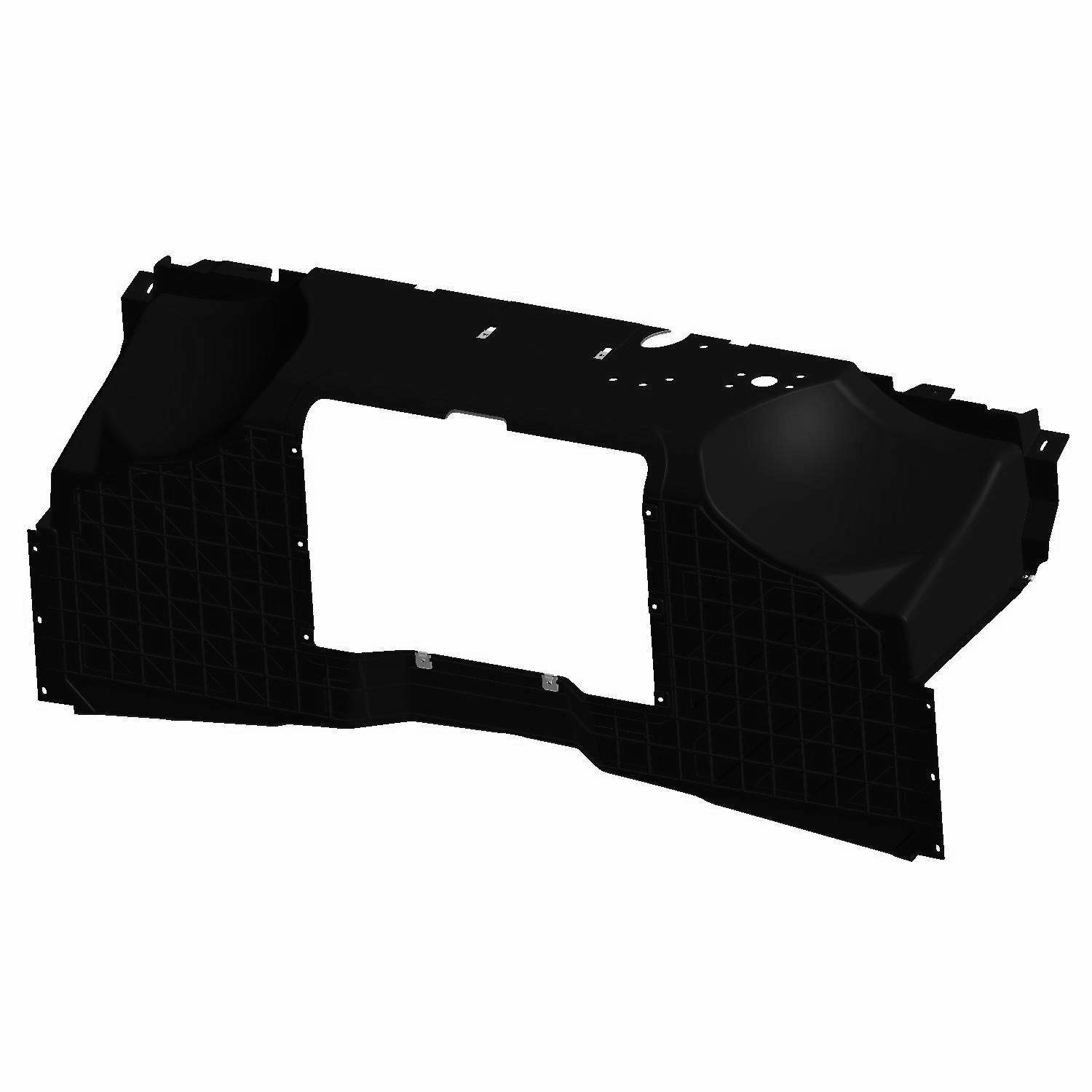 専用台 Main Floor Assembly, Gloss Black, Part 2635980-070 | Polaris