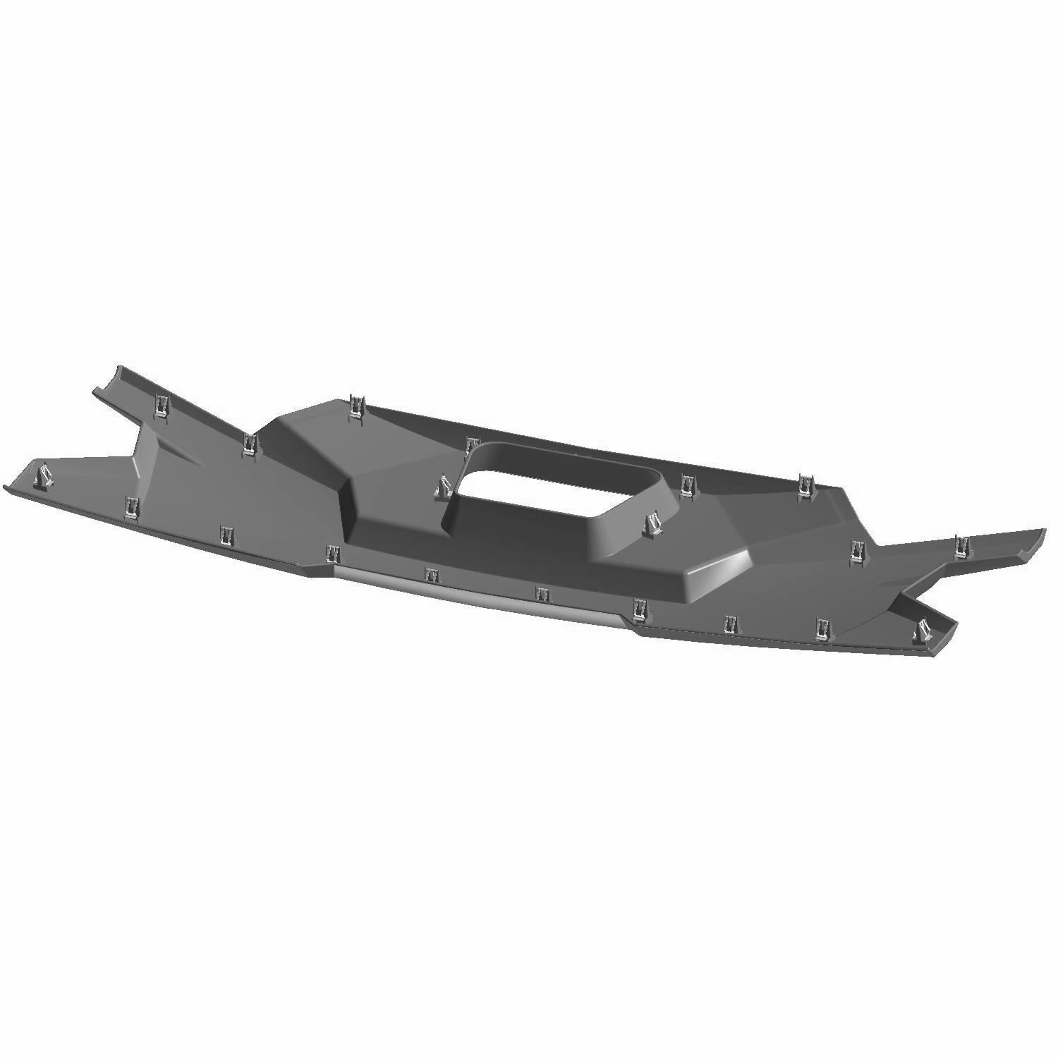 Panel Assembly, Trim, Clip, Painted, Orange Rust, Part 2636174-750