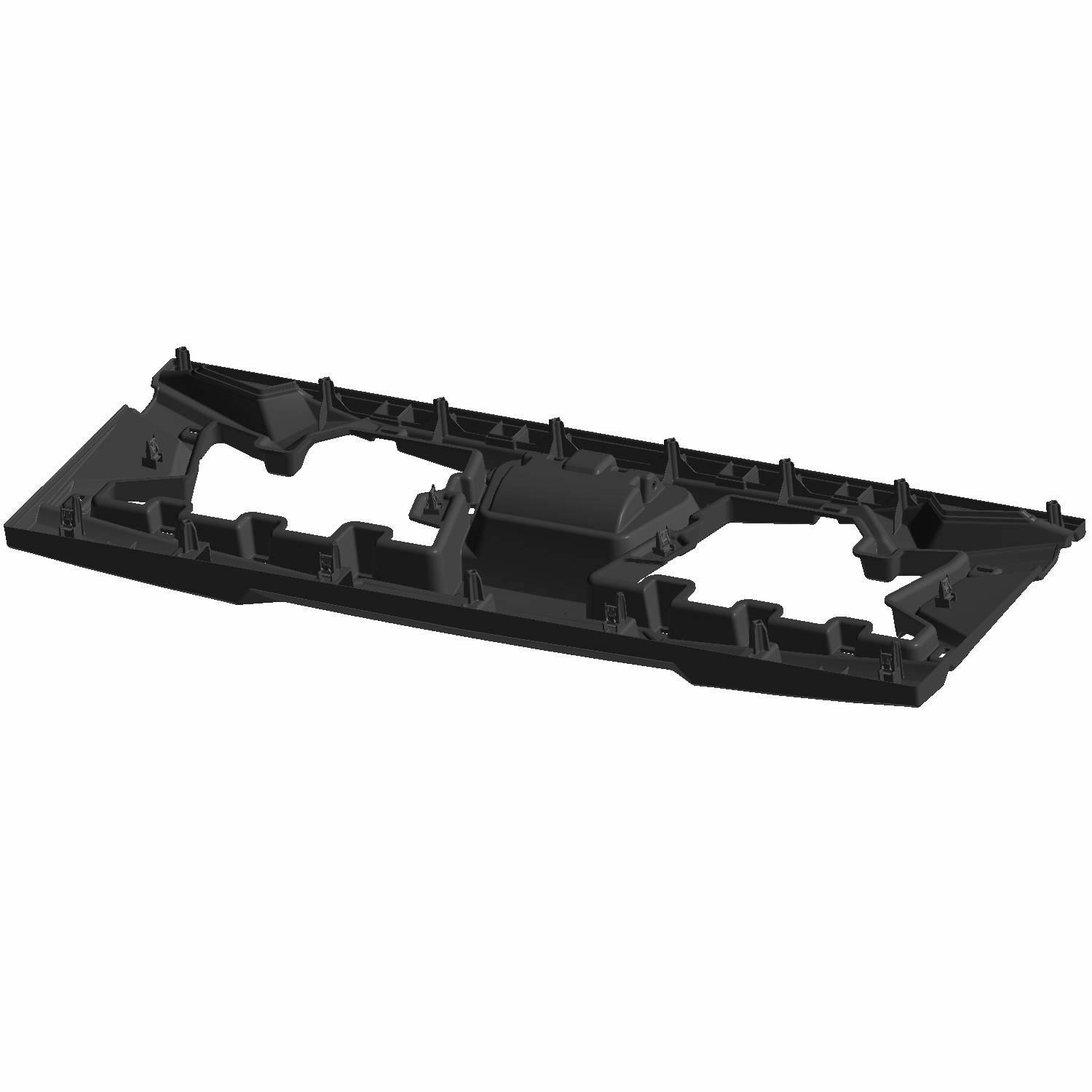 Tailgate Panel Assembly, Clip, Black, Part 2636459-070 | Polaris