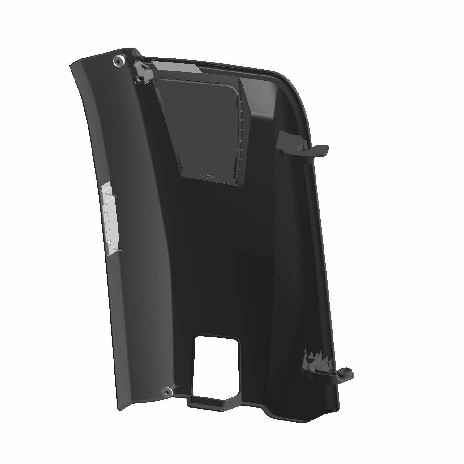 Sunshade Door Assembly, Right, Black Cyrstal, Part 2636953-677