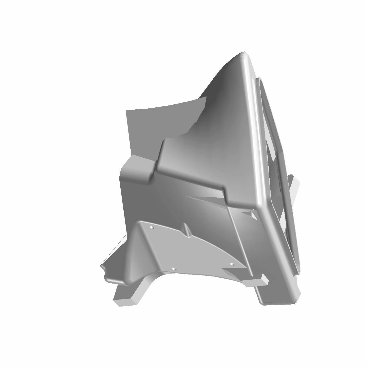 Fan Out Duct Assembly with Foam, Part 2637110 | Polaris Snowmobiles