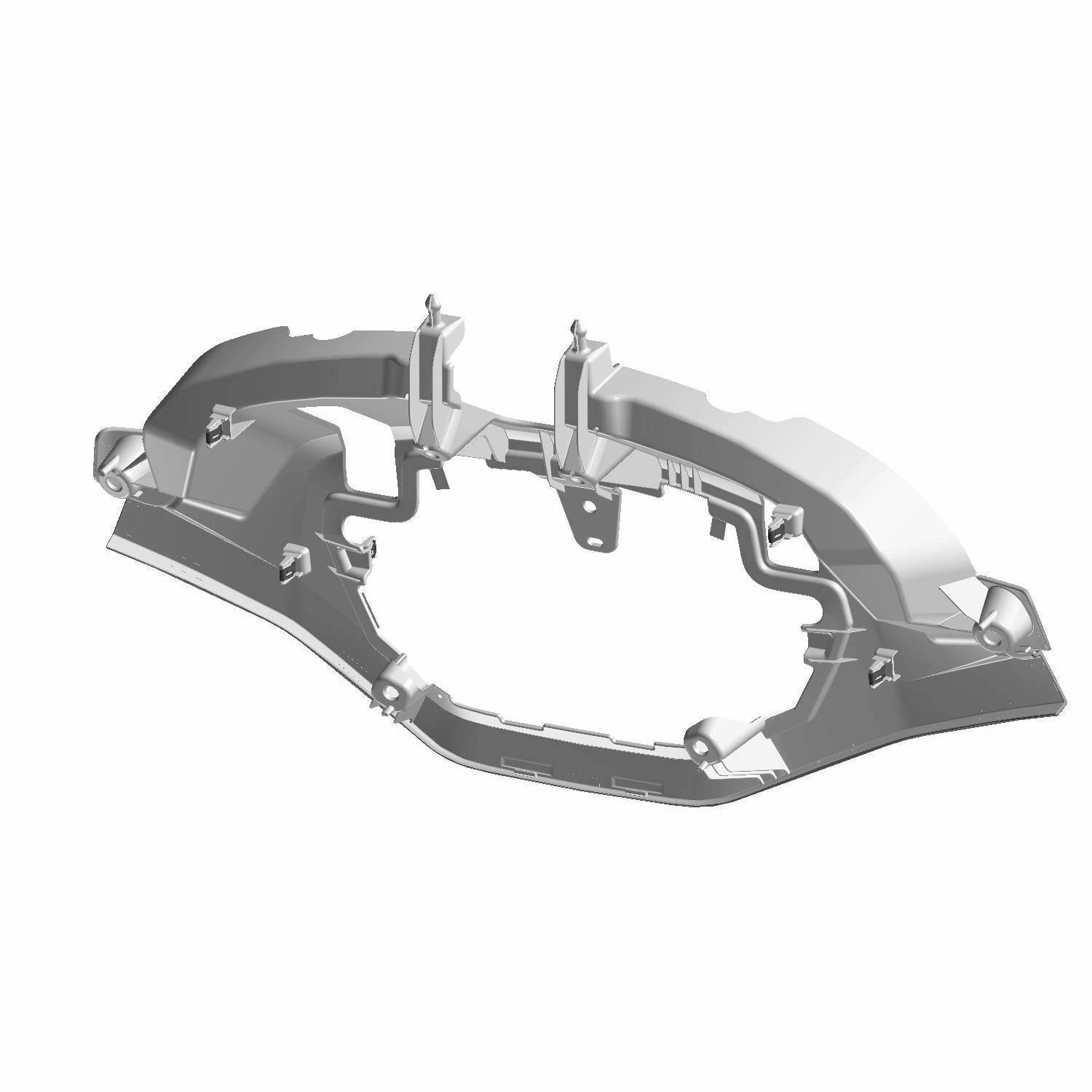 Visor Top Assembly, [Incl. 2, 4] Part 2637864, Part 2637864