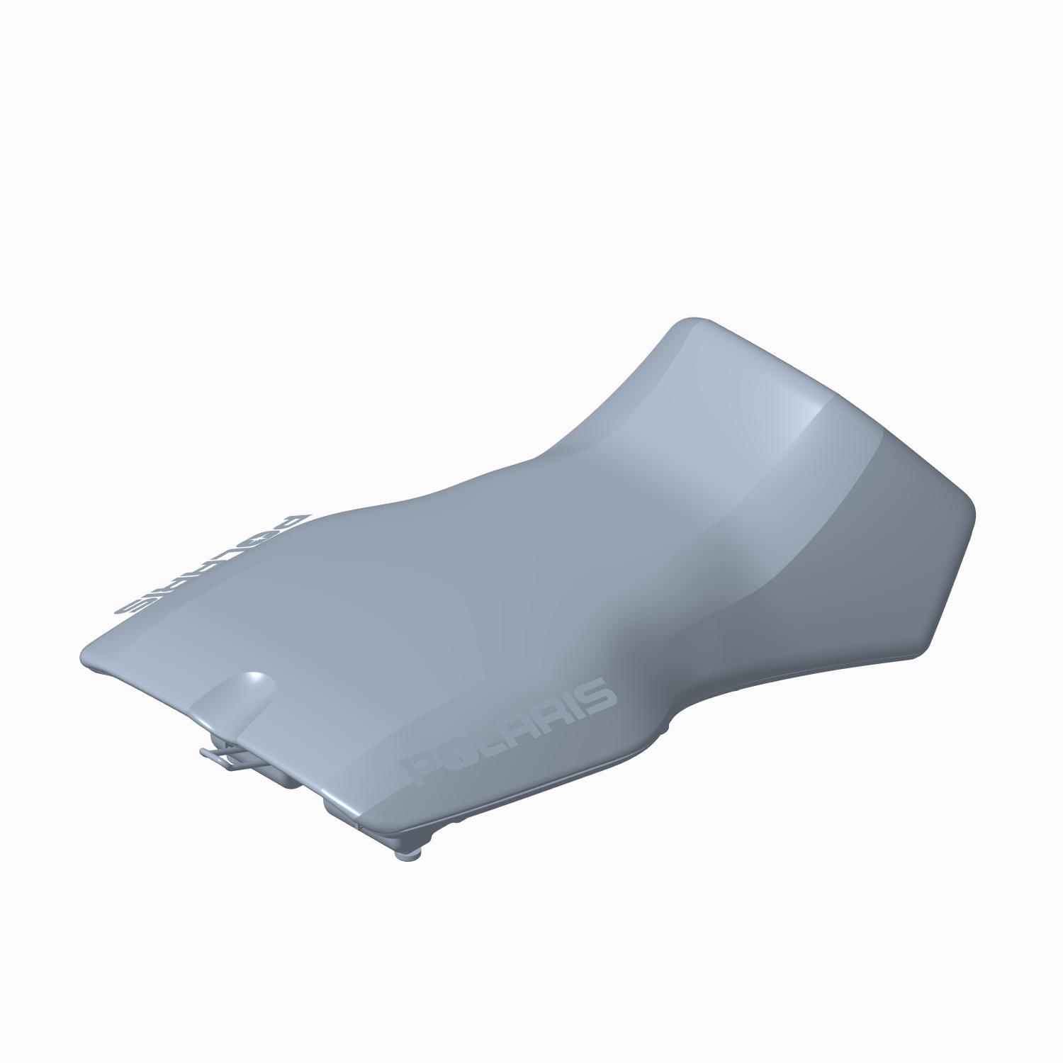 Seat Assembly, Gloss Black, Part 2684882-070 | Polaris Sportsman