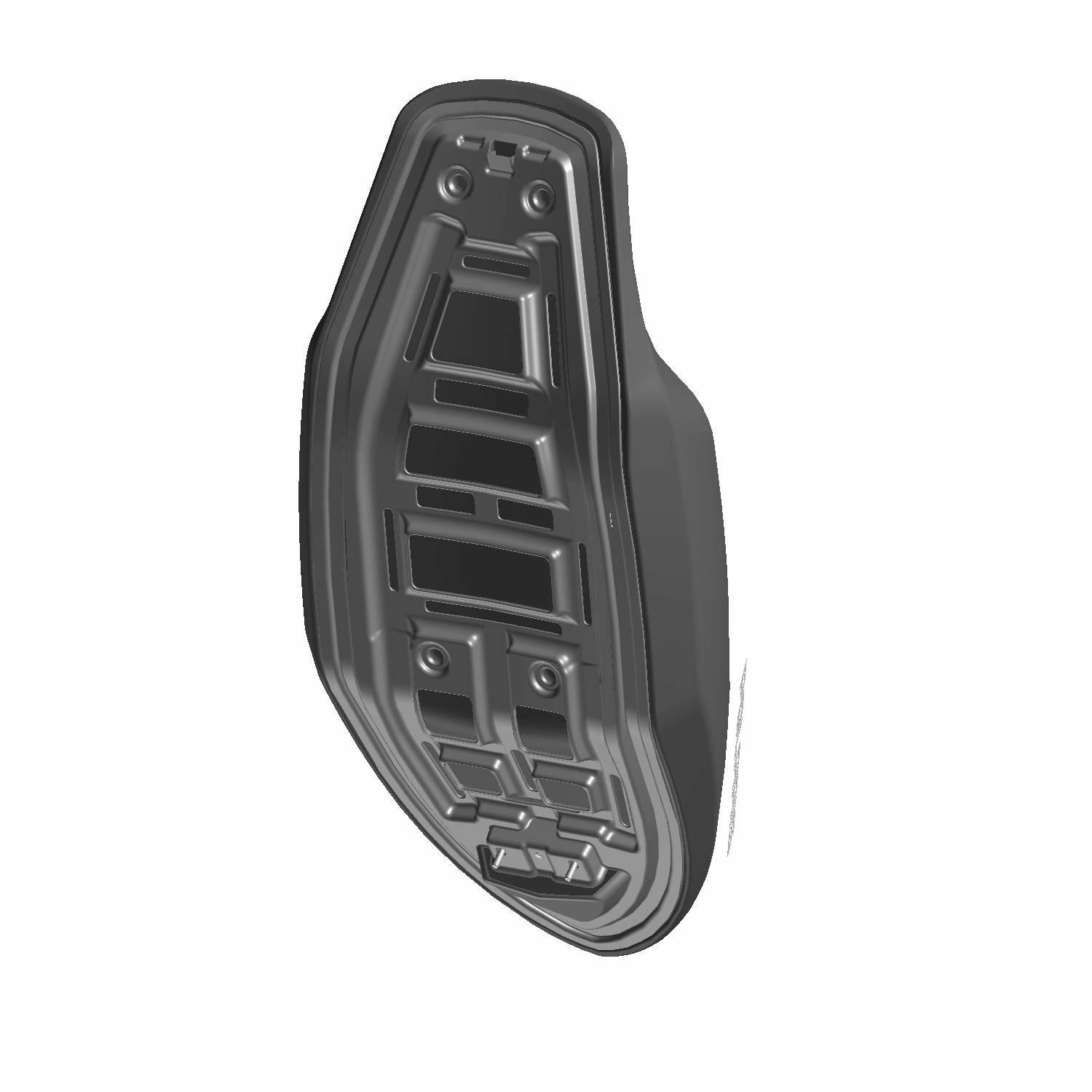 ASM., SEAT, CMFRT BLK/WHT/GRY, Part 2686495 | Polaris