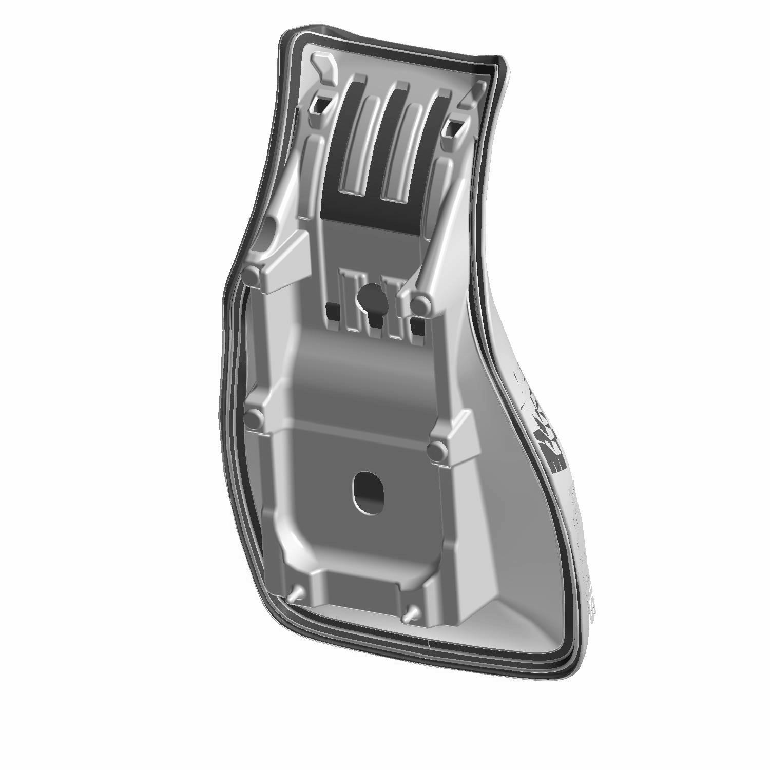 Seat Assembly, Nylon, Black [Incl. 7,9], Part 2688340-070