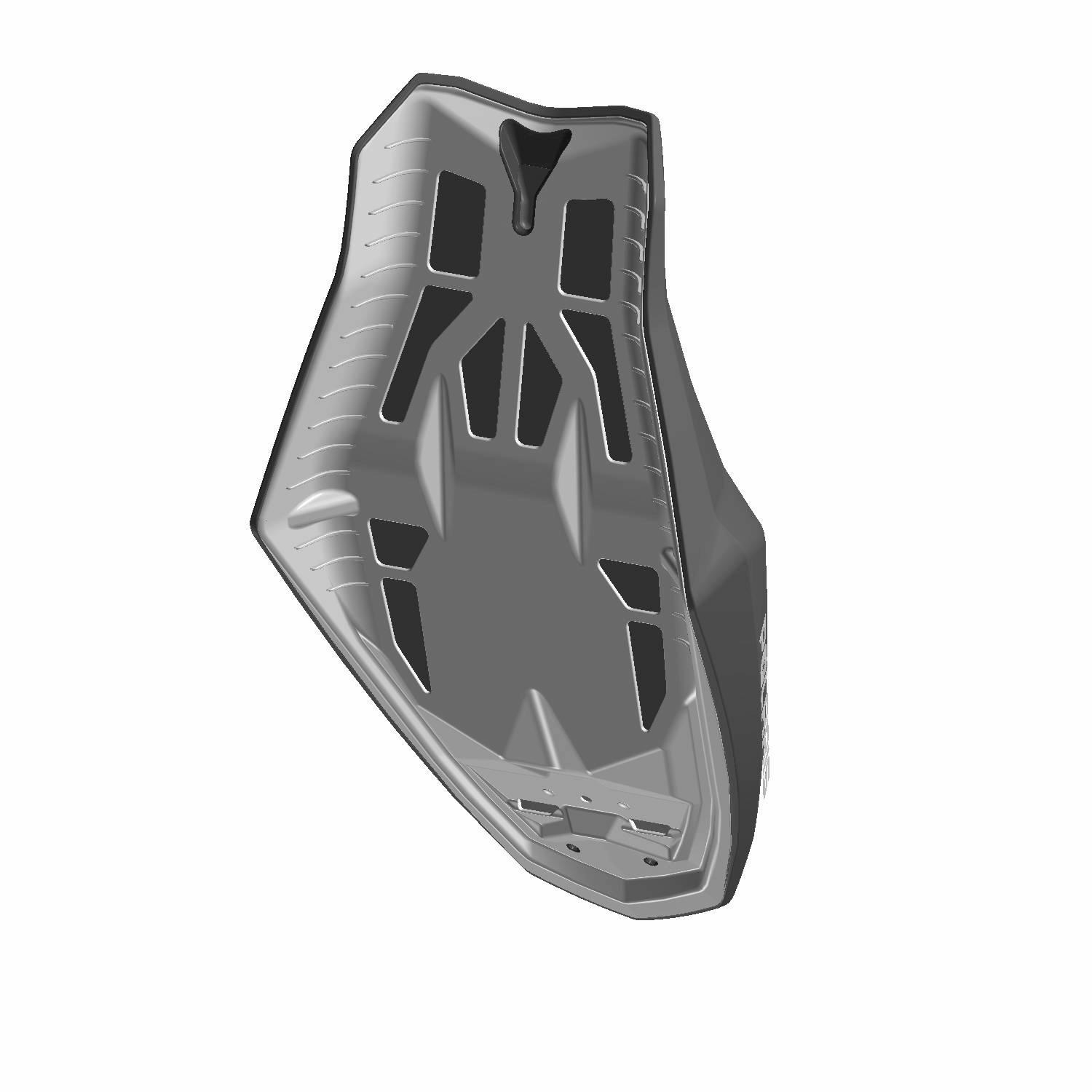 Seat Assembly, Black/Lime Squeeze/Indian Sky Blue, Part 2688674