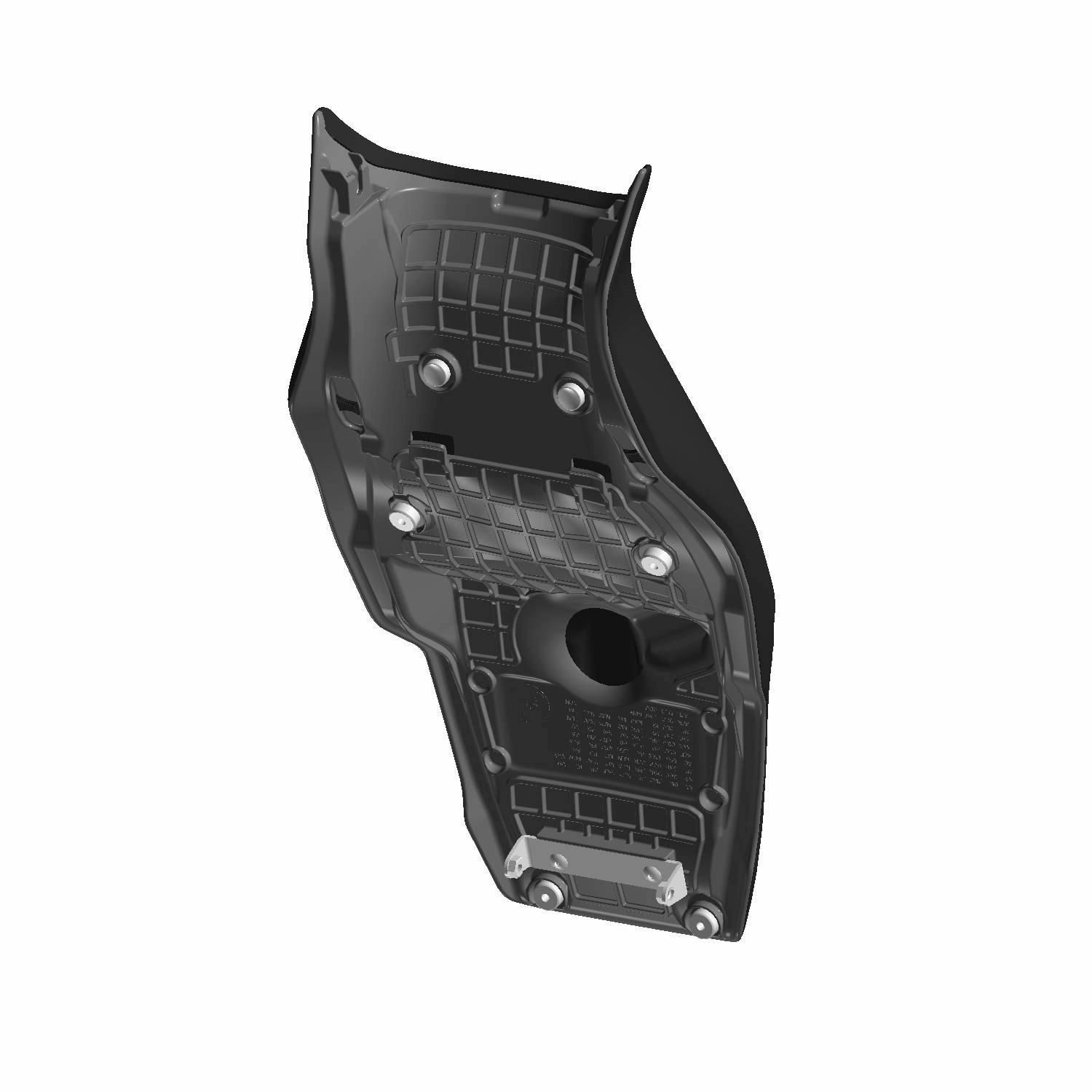 ASM-SEAT,VNL,BLACK (INCL. 2,3) RZA22,RZS25, Part 2689573-VBD