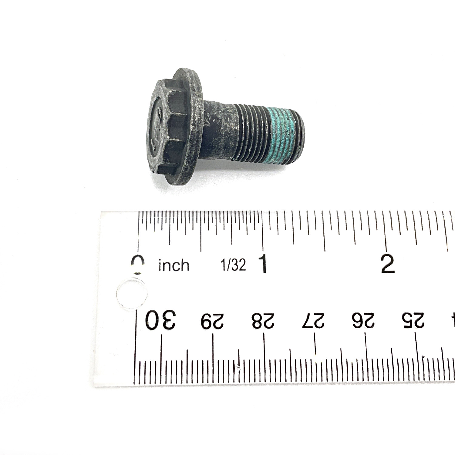 Hex Flange Screw, M12x1.0x25 10.9, Nyloc [Single-Use Fasteners
