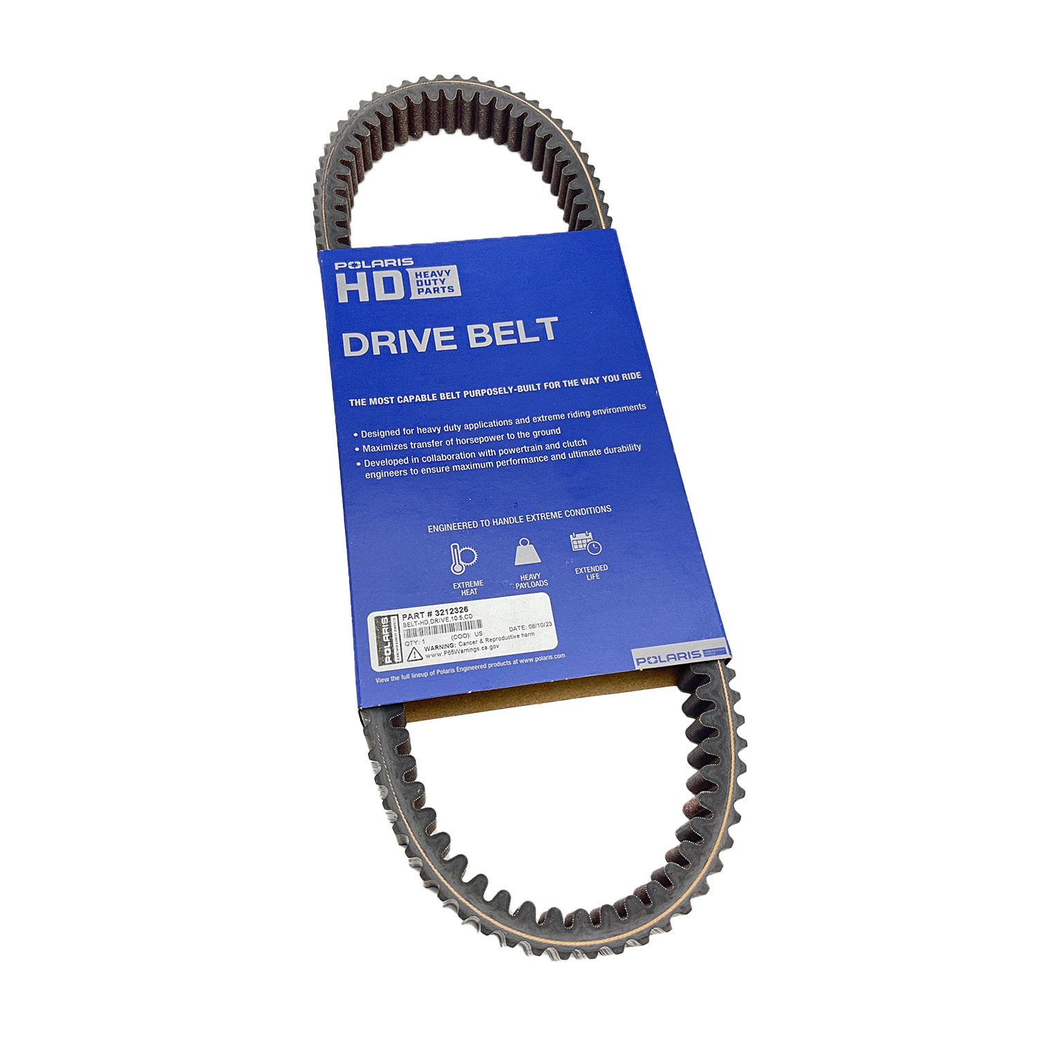 Heavy Duty Belt, Part 3212326 | Polaris RANGER