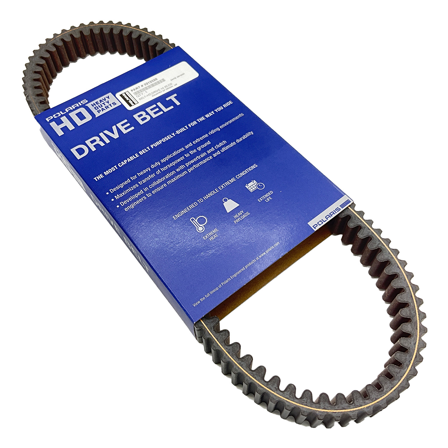 Heavy Duty Off Road Drive Belt for RANGER & RZR Models | Polaris