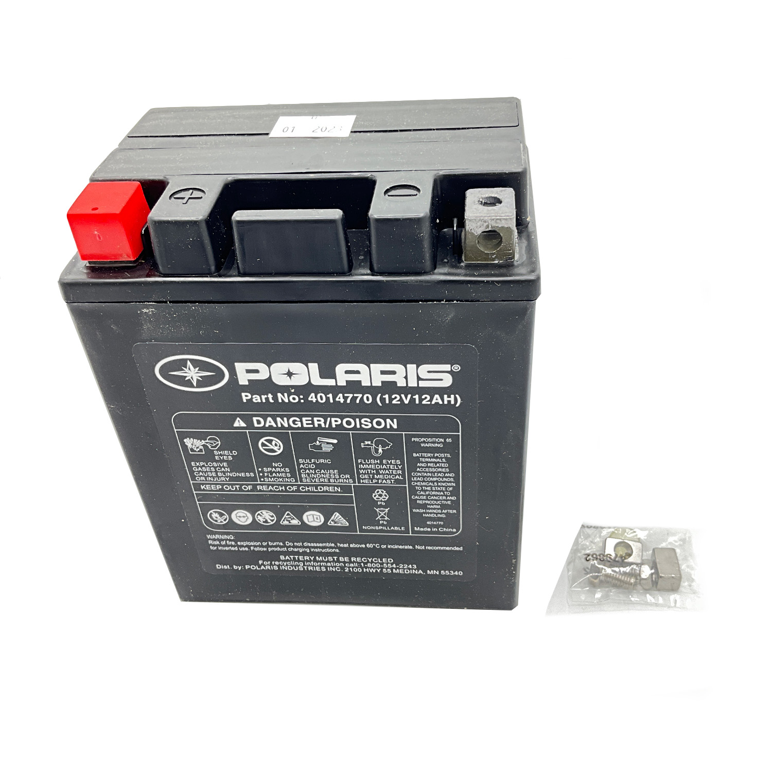 4014770 BATTERY-12V,210CCA,12AH, Part 4014770 | Indian Motorcycle