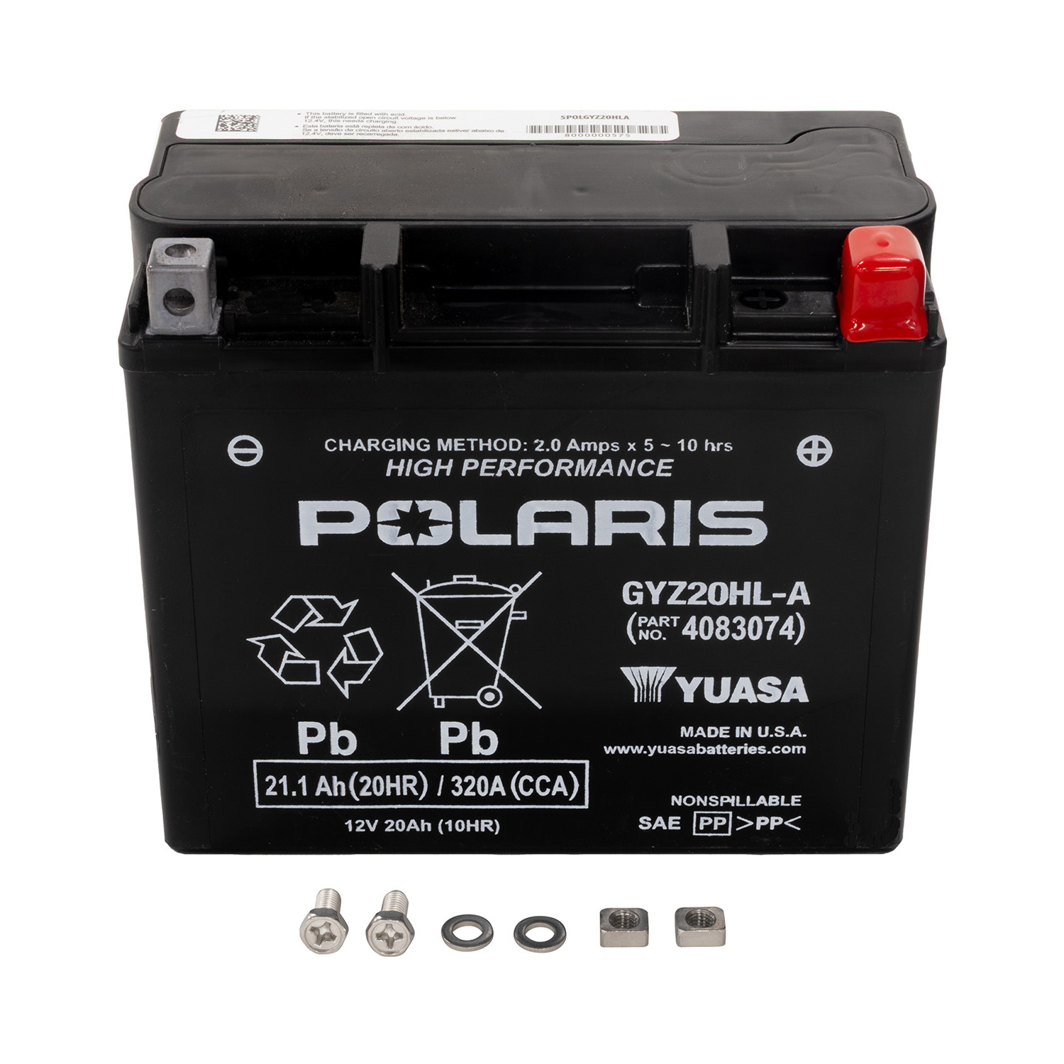 Battery, GYZ, Part 4083074 | Indian Motorcycle