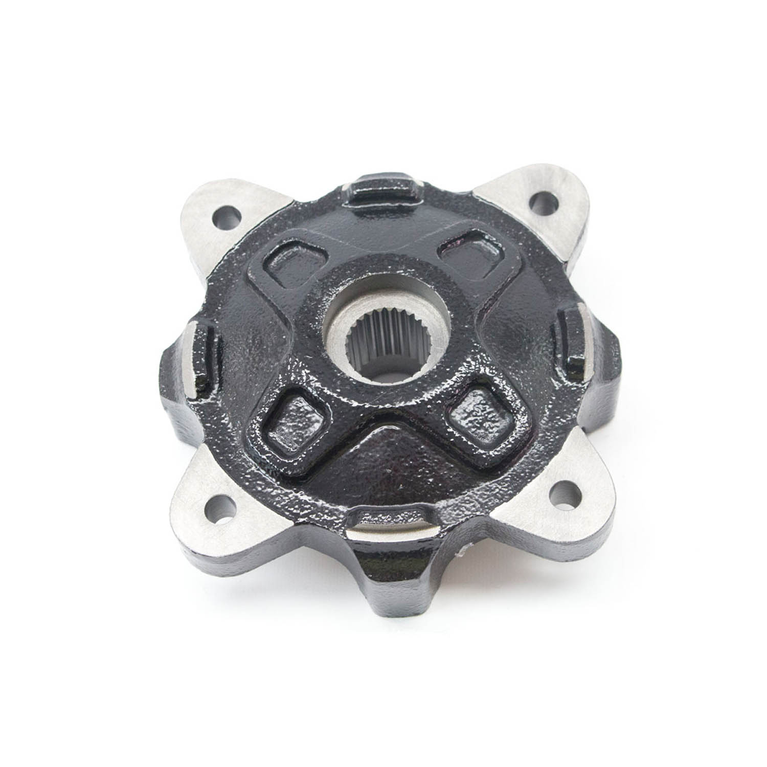 Front Wheel Hub, Medium Gloss Black, Part 5137127-067 | Polaris RANGER