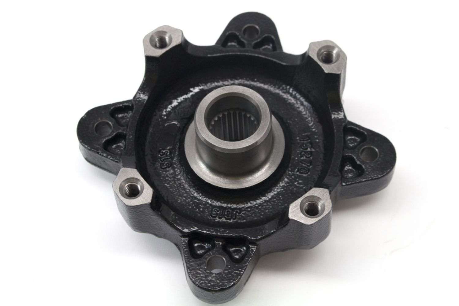 Front Wheel Hub, Medium Gloss Black, Part 5137127-067 | Polaris RANGER