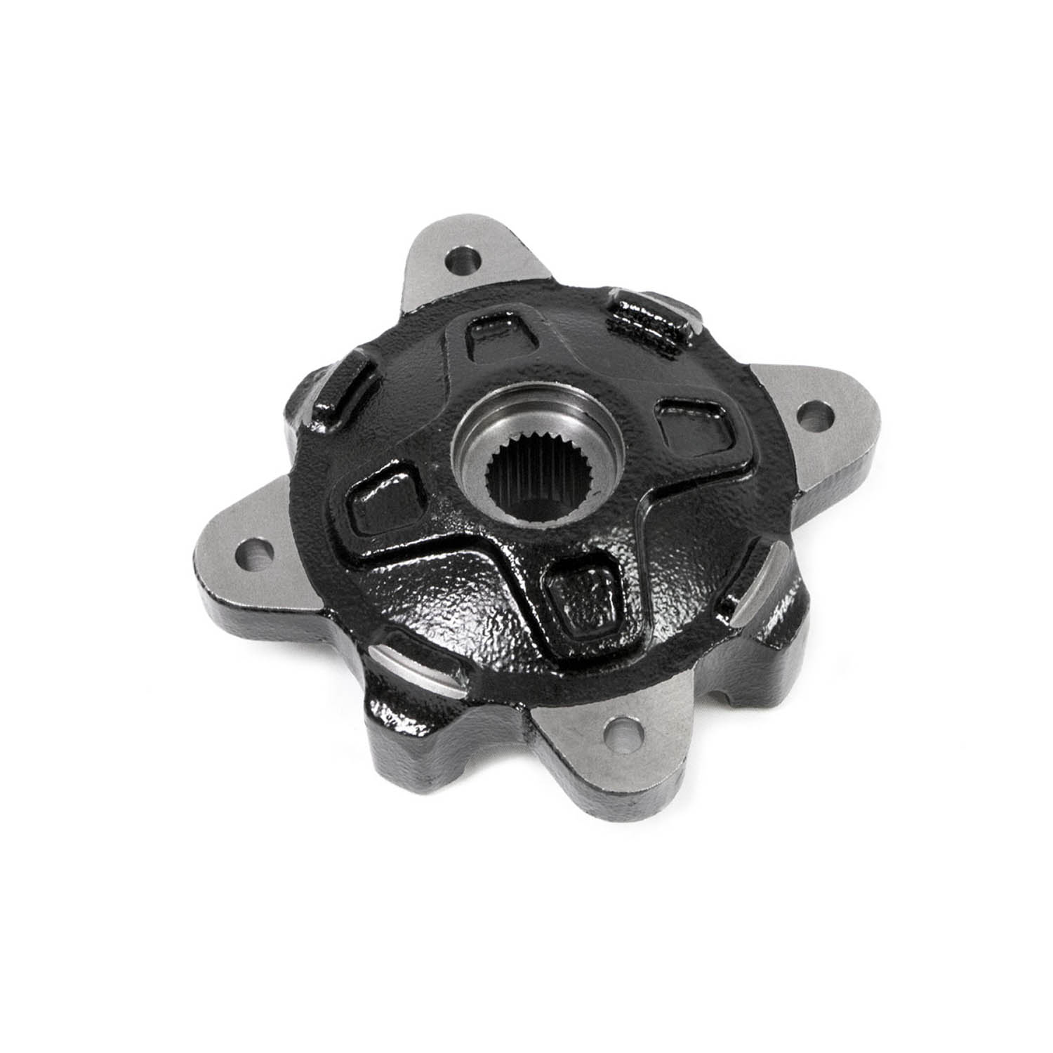Front Wheel Hub, Medium Gloss Black, Part 5137539-067 | Polaris