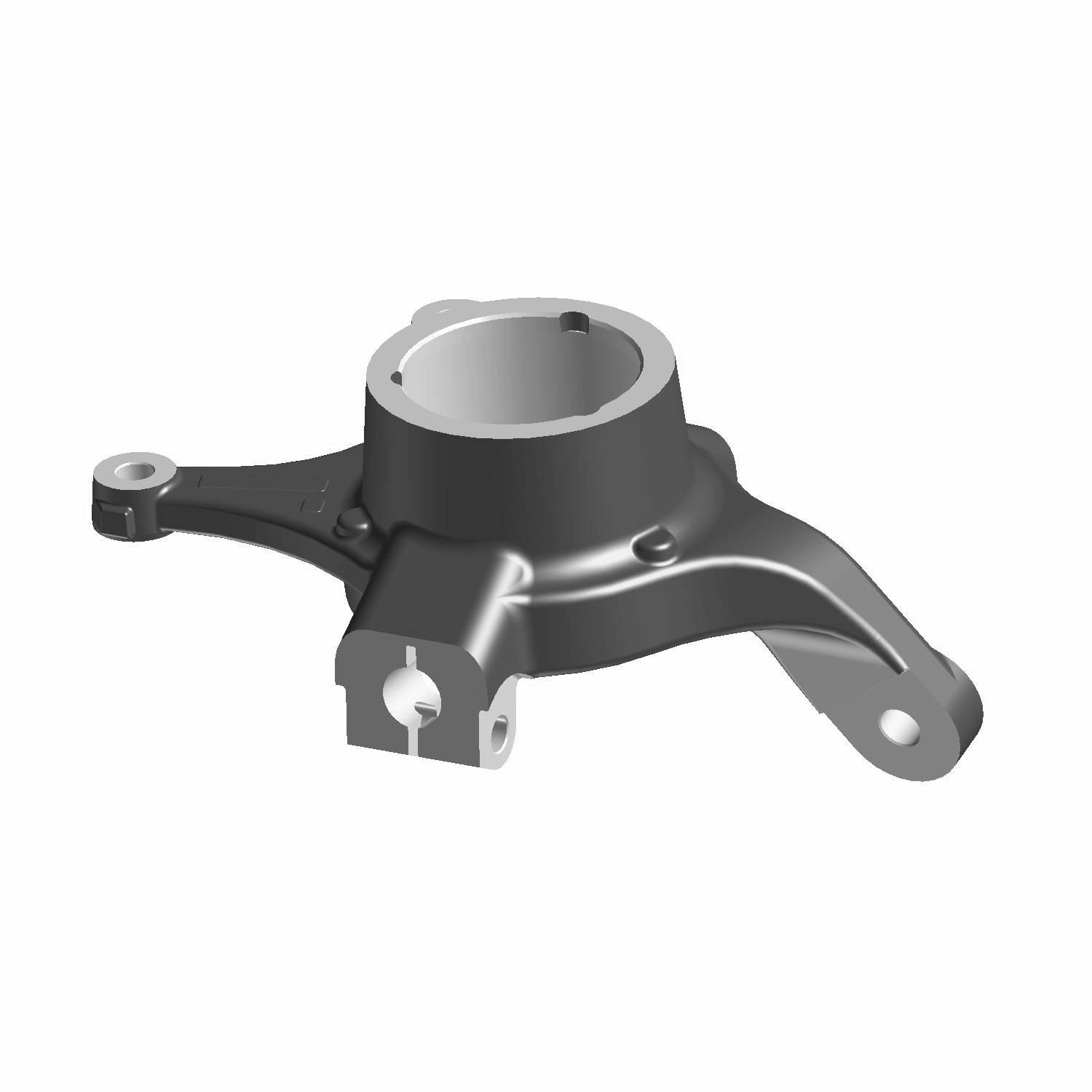 Knuckle, Front, Left, Machined, Part 5141260 | Polaris RZR