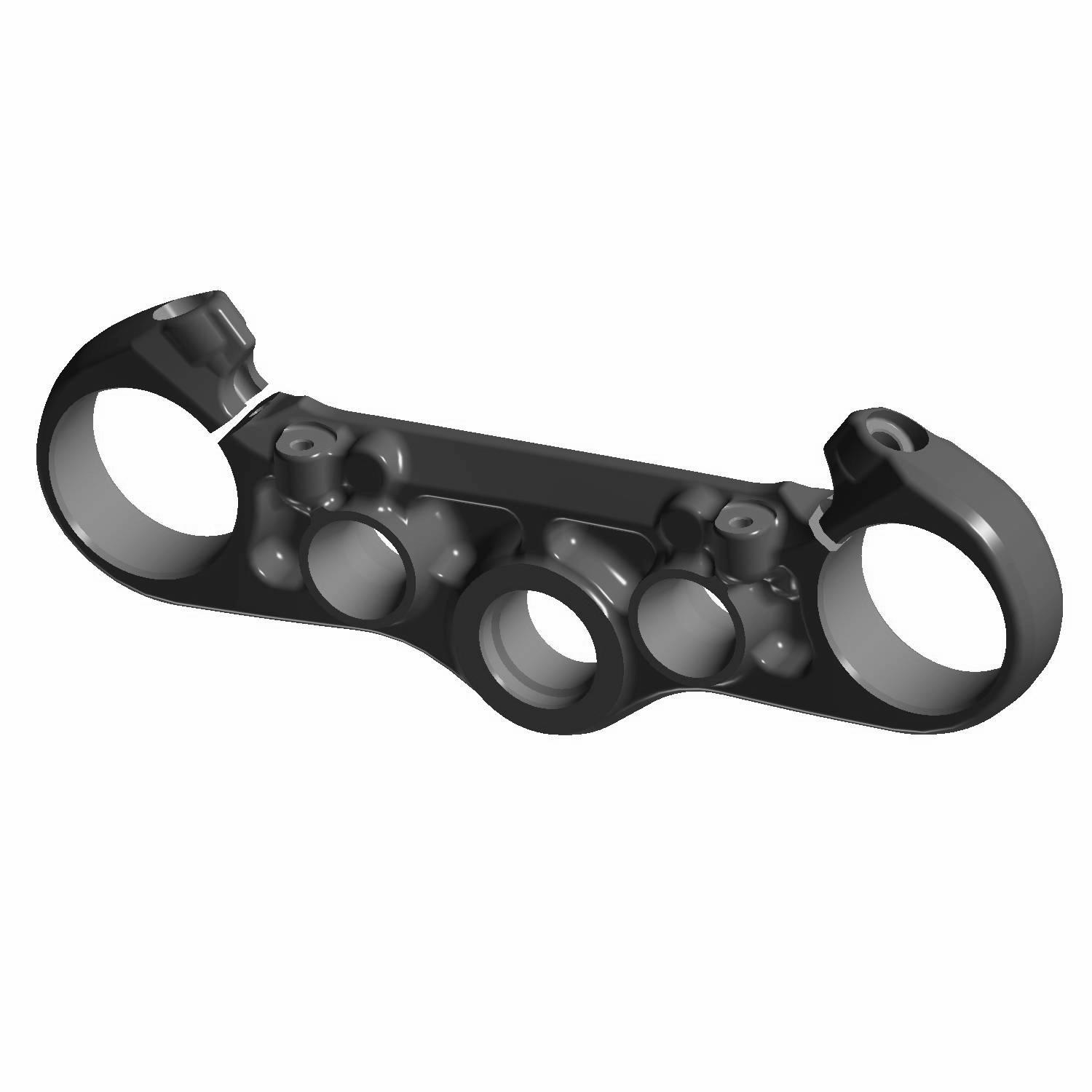 Triple Clamp, Upper, Cruiser Black, Part 5141739-266 | Indian