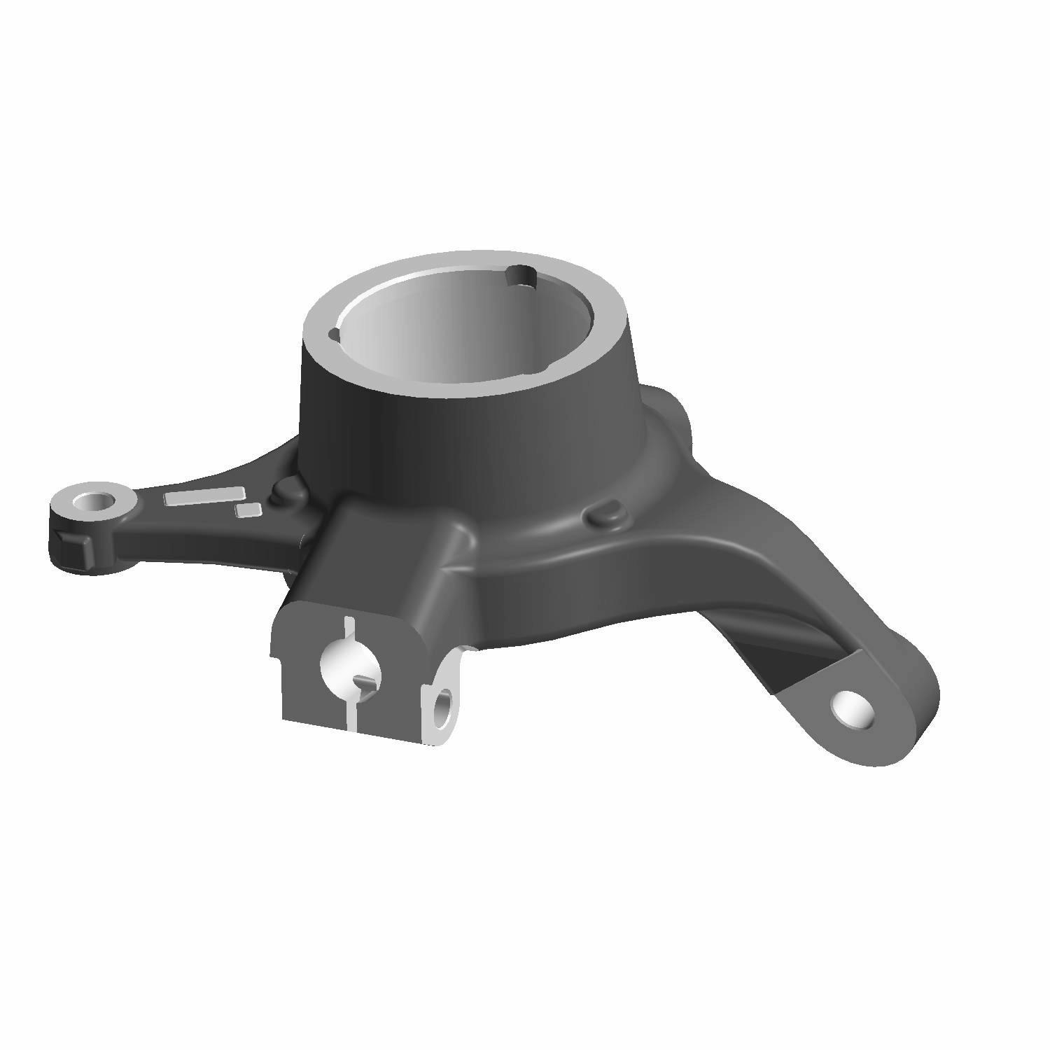 Front Knuckle, Left, Machined, Part 5142025 | Polaris RZR