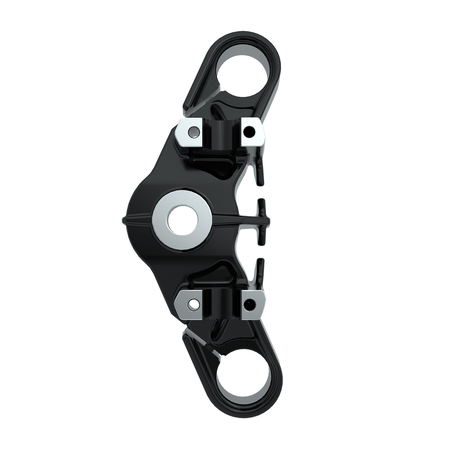 Triple Clamp, Upper, Black Gloss, Cardinal, Part 5142936-658