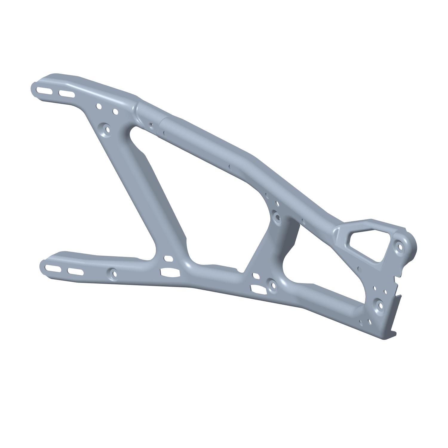 Front Left Hand Door Frame, Matte Black, Part 5257929-458