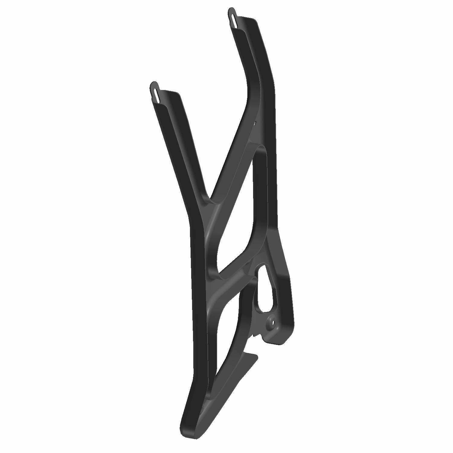 Rear Inner Door Frame, Right Side, Matte Black, Part 5260414-458