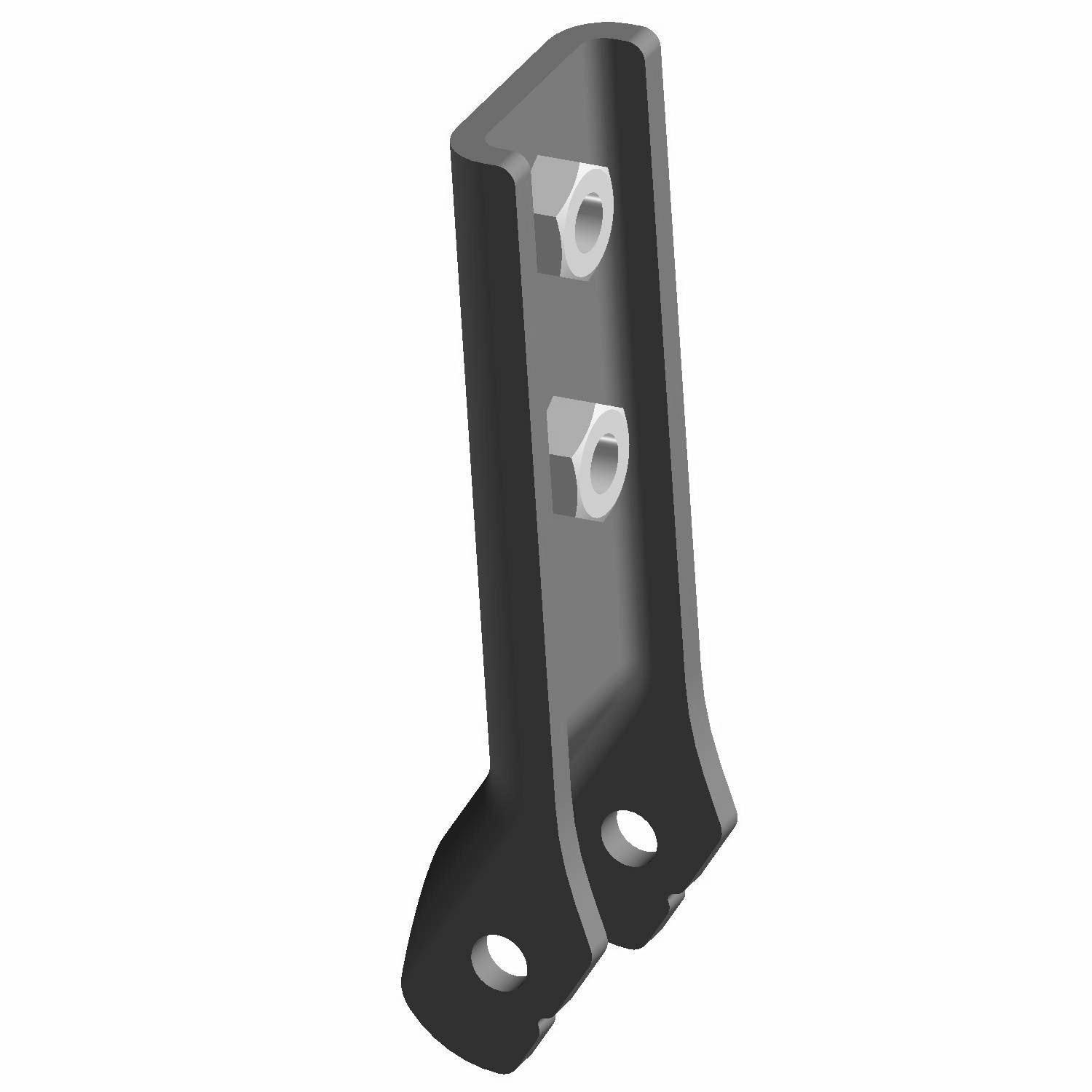 Door Hinge Bracket, Rear, Black, Part 5263232-329 | Polaris RANGER
