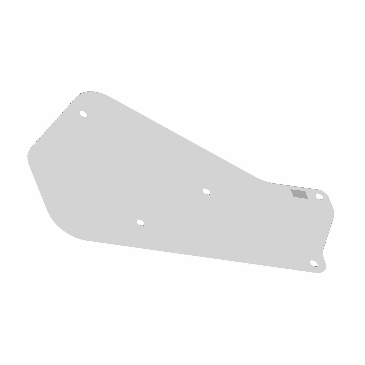 Parasole Laterali SLIP-ON – Modello 5AL29A, Dimensioni 2 X 1-3/4 X 1/32, Lenti Trasparenti, Scatola Da 130 Pezzi - Foto 1