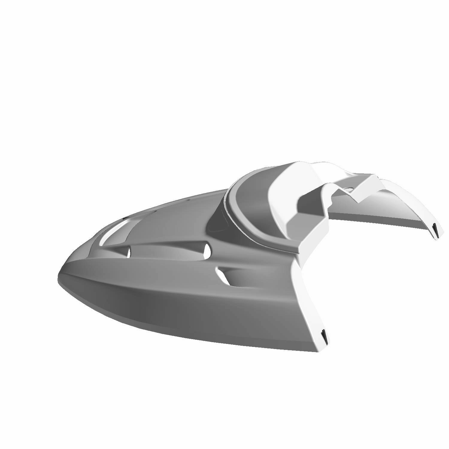 Hood, XCR 120, Gloss Black, Part 5433525-070 | Polaris Snowmobiles