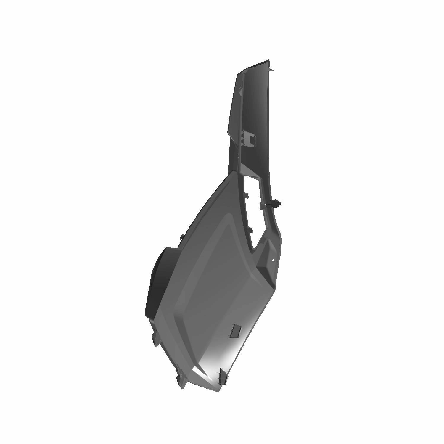 Side Panel, Right, Turbo Silver, Part 5437493-402 | Polaris