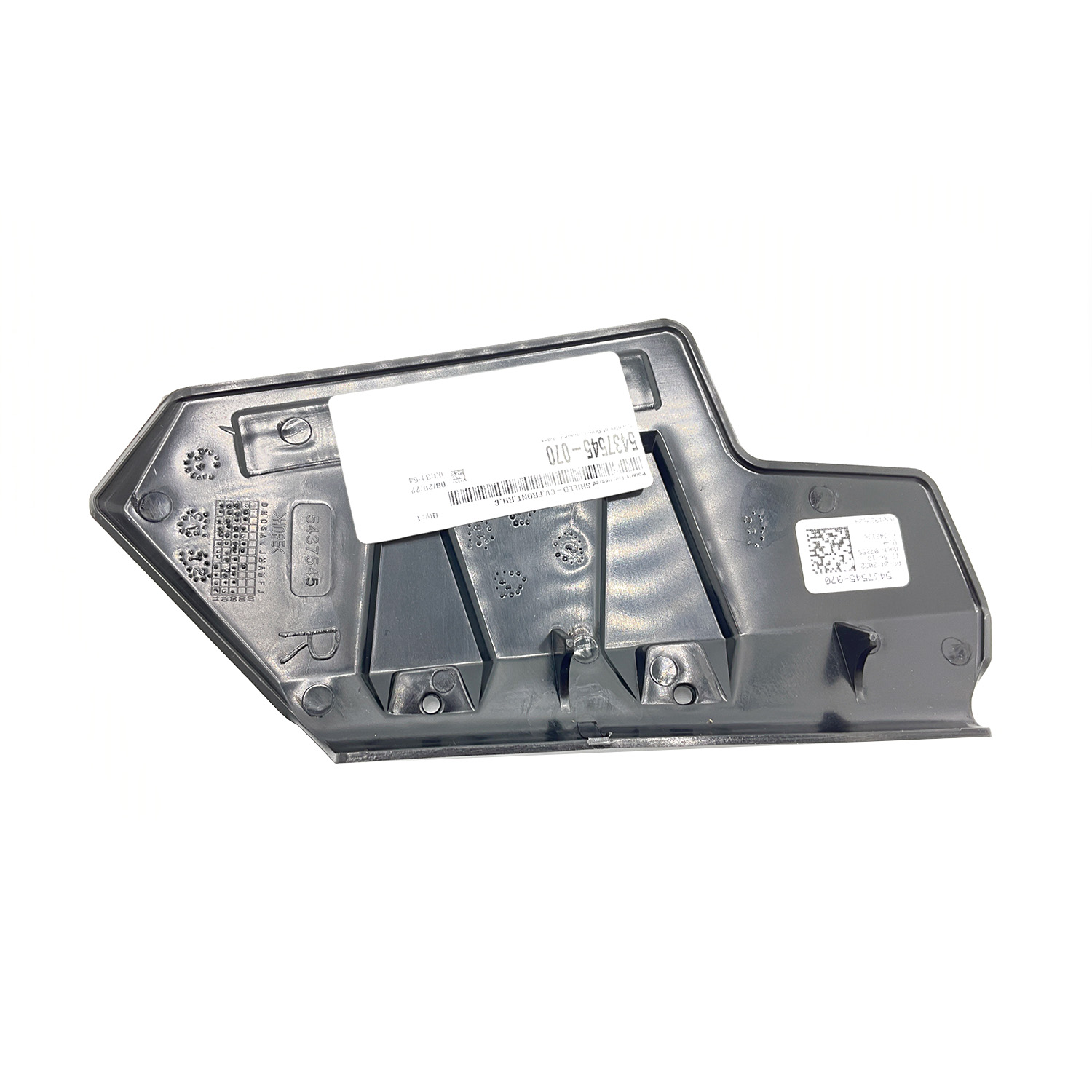 CV Shield, Front, Right, Gloss Black, Part 5437545-070 | Polaris