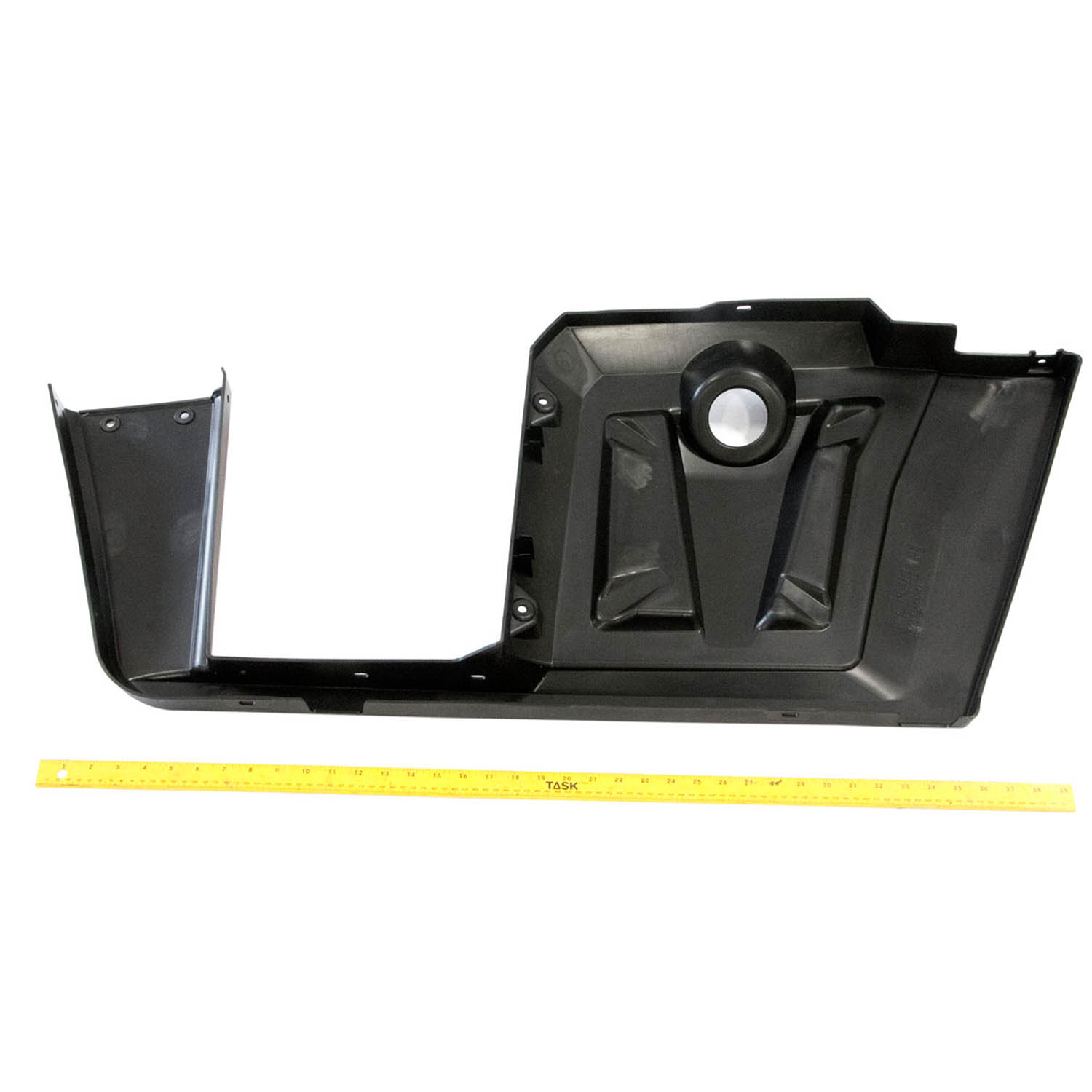 Fender with Rocker, Rear, Right Side, Gloss Black, Part 5437567