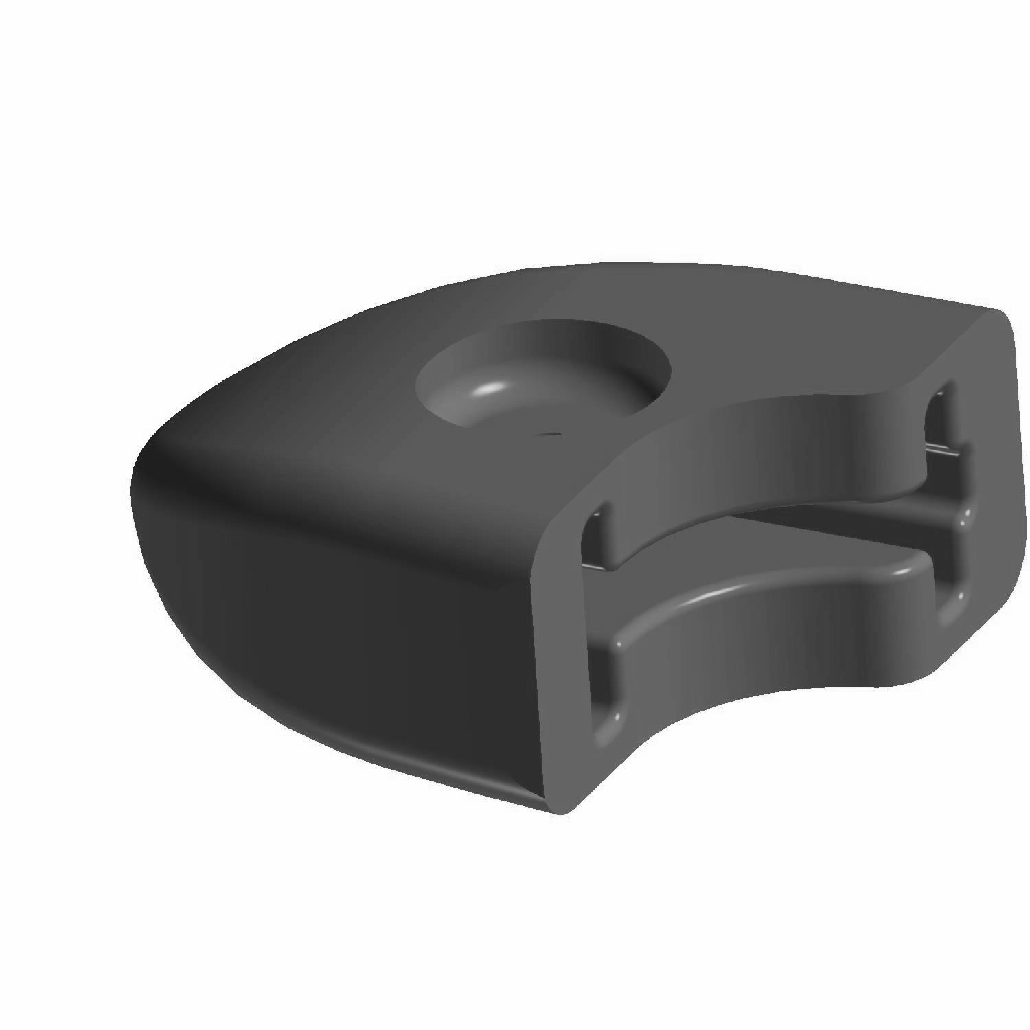 Polaris Snowmobile Rail Tip Cover, Genuine OEM Part 5430627