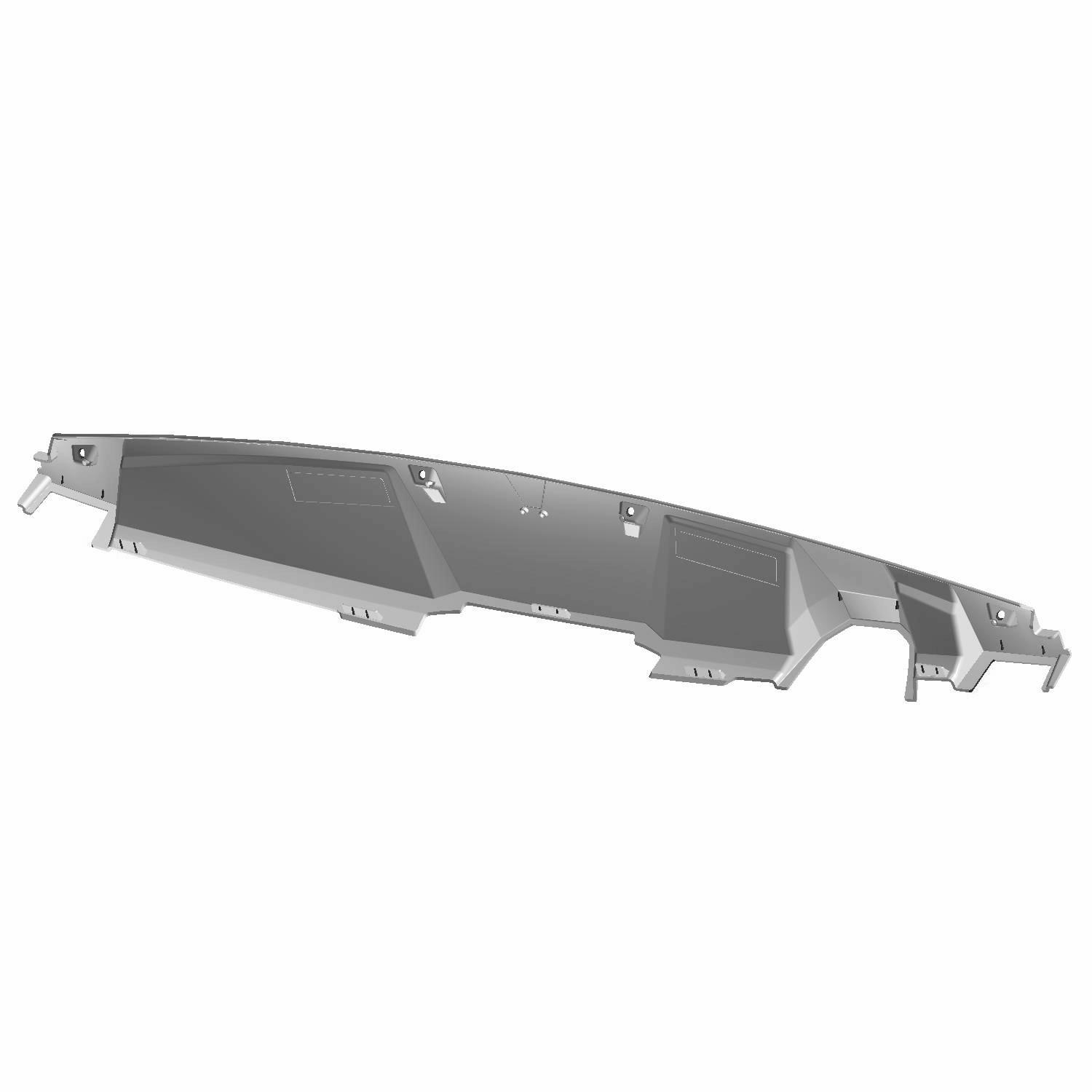 Upper Dash Panel, Gloss Black, Part 5439014-070 | Polaris RANGER