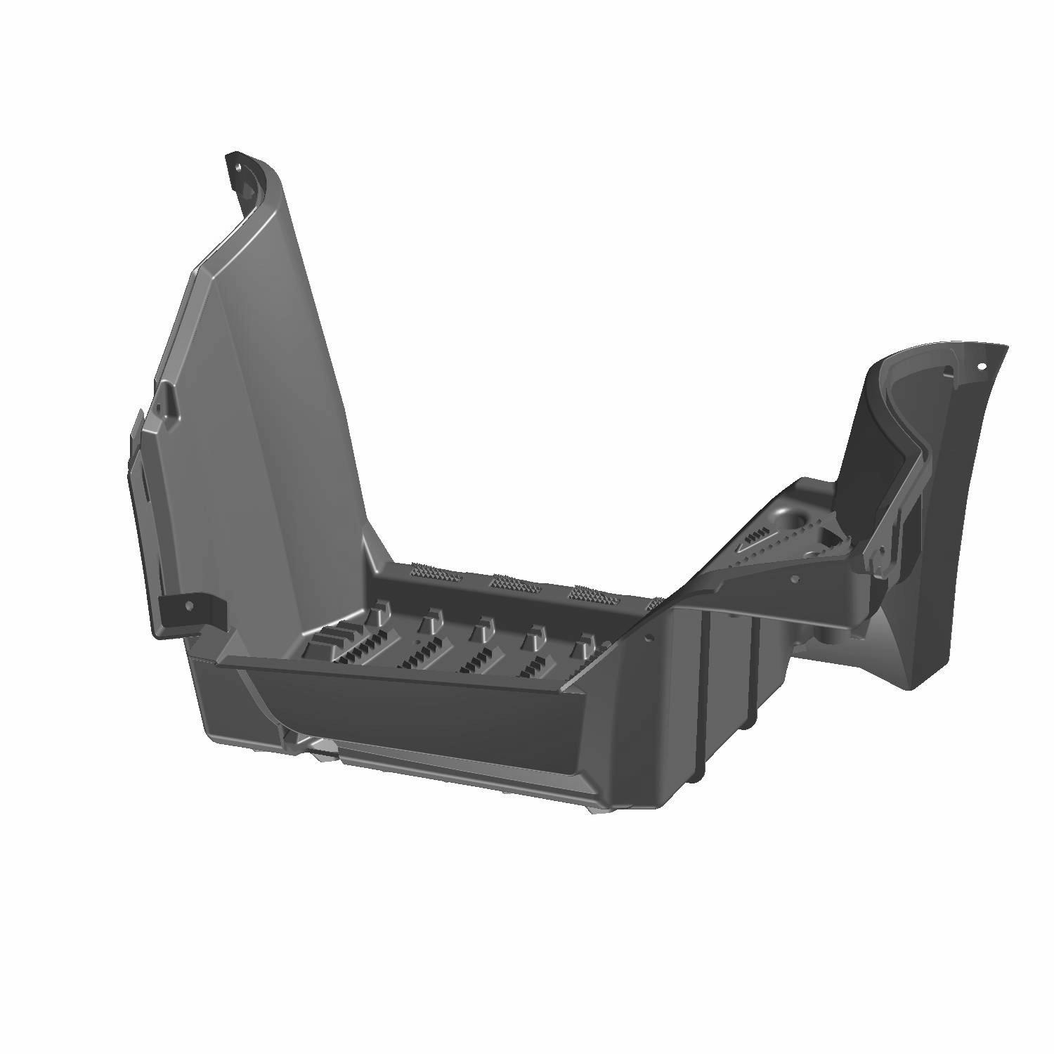 Footwell, Right, Gloss Black, Part 5439078-070 | Polaris Sportsman