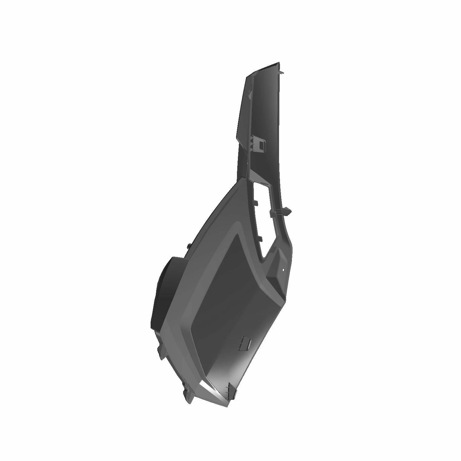 Right Side Panel, HDPE, White, Part 5439283-599 | Polaris Snowmobiles