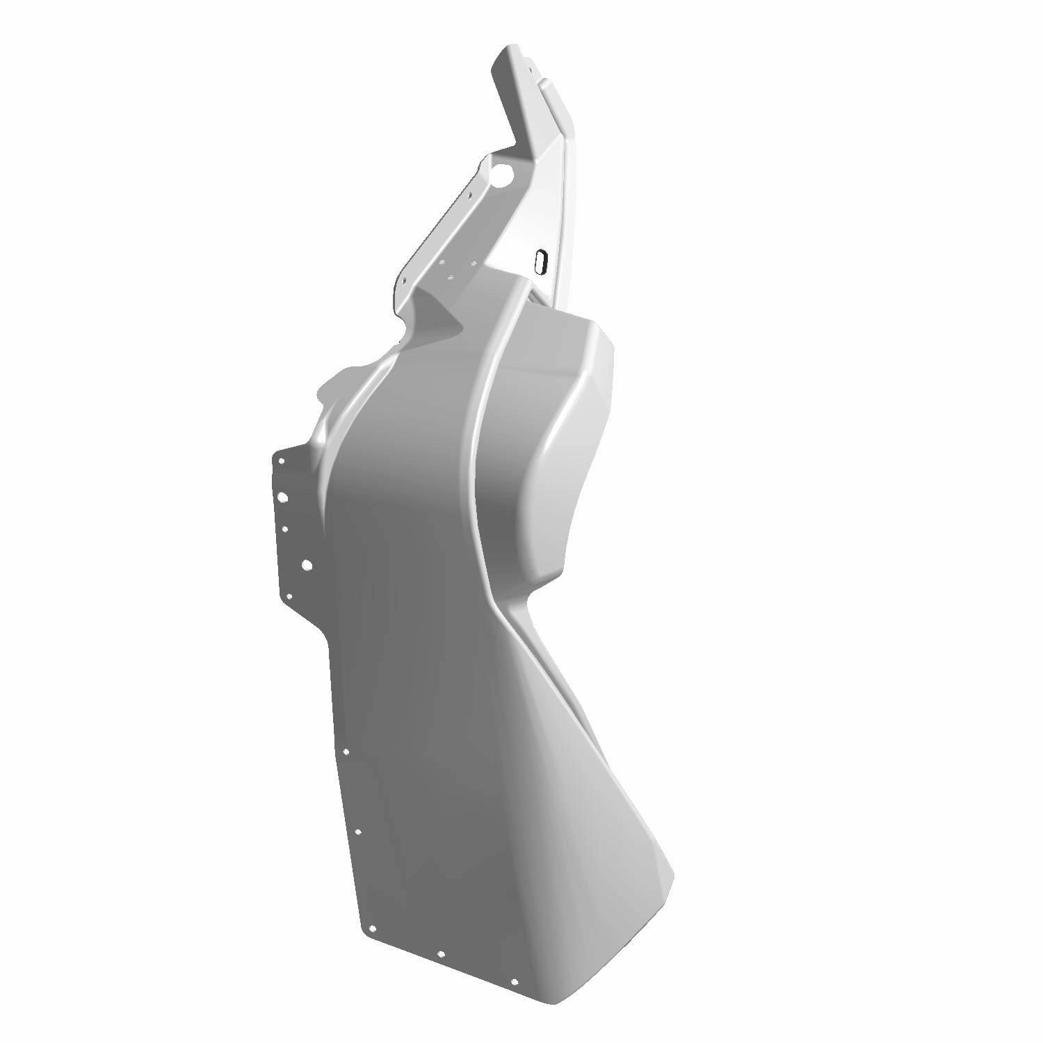 Fender, Left Hand, Gloss Black, Part 5439837-070 | Polaris Snowmobiles