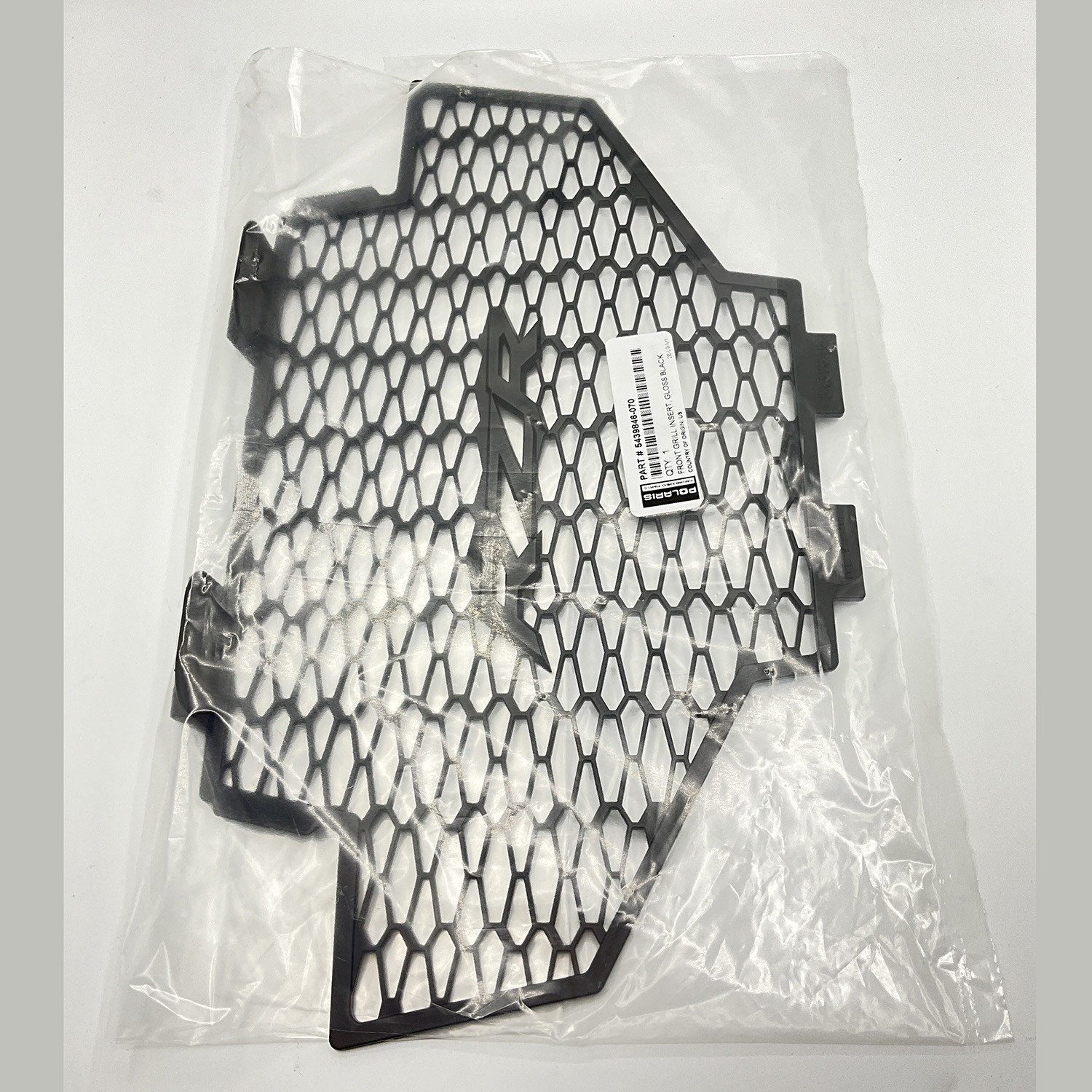 Front Grill Insert, Gloss Black, Part 5439846-070 | Polaris RANGER