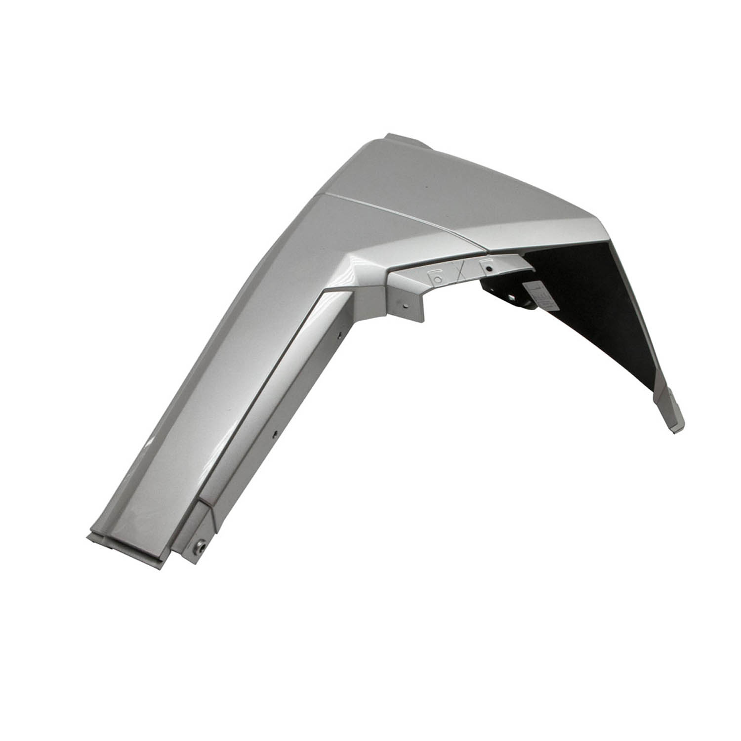 Fender Flair, Front, Left Side, Gloss Black, Part 5439772-070