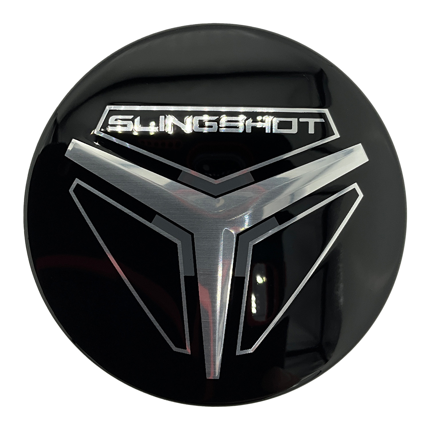 Center Wheel Cap, Gloss Black, Part 5450160-266 | Polaris
