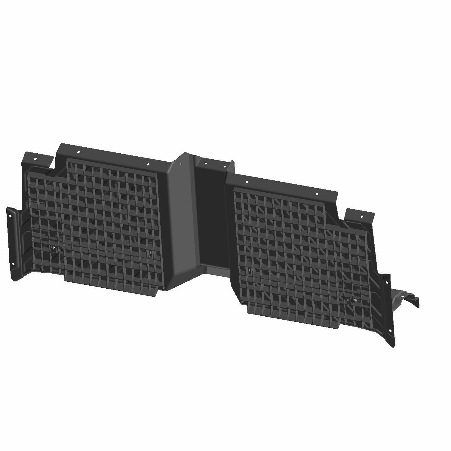 Rear Floor, Gloss Black, Part 5450357-070 | Polaris RANGER