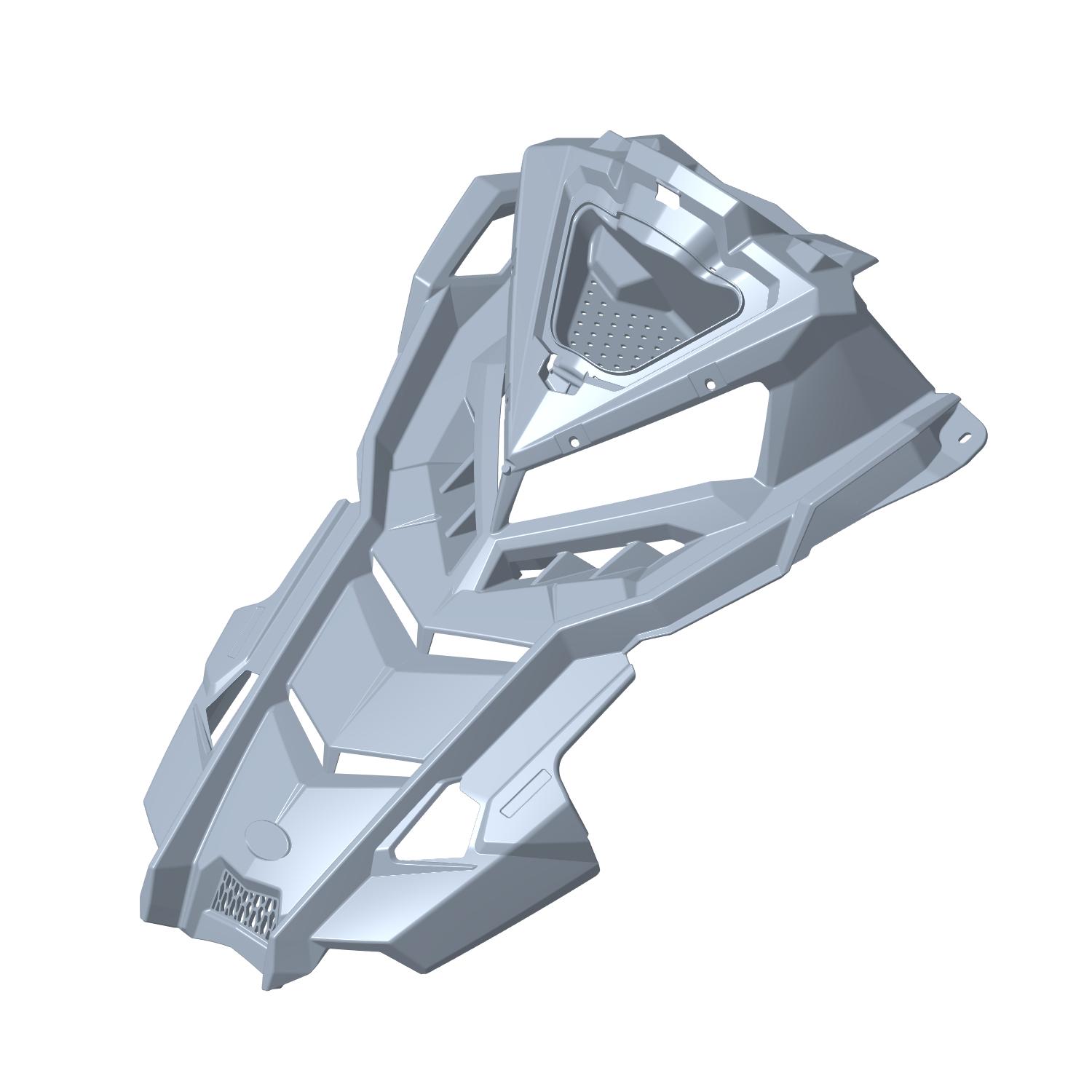 UV Hood, Gloss Black, Part 5450455-070 | Polaris Snowmobiles