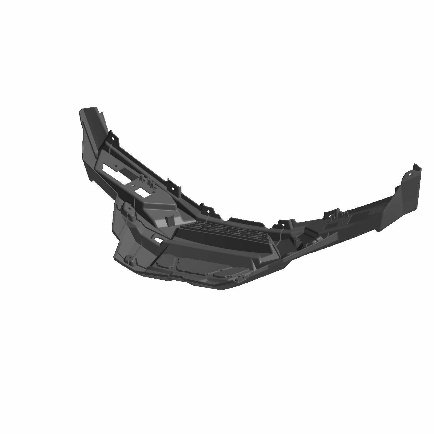 Fascia-Rear, Gloss Black, Part 5451117-070 | Polaris RZR