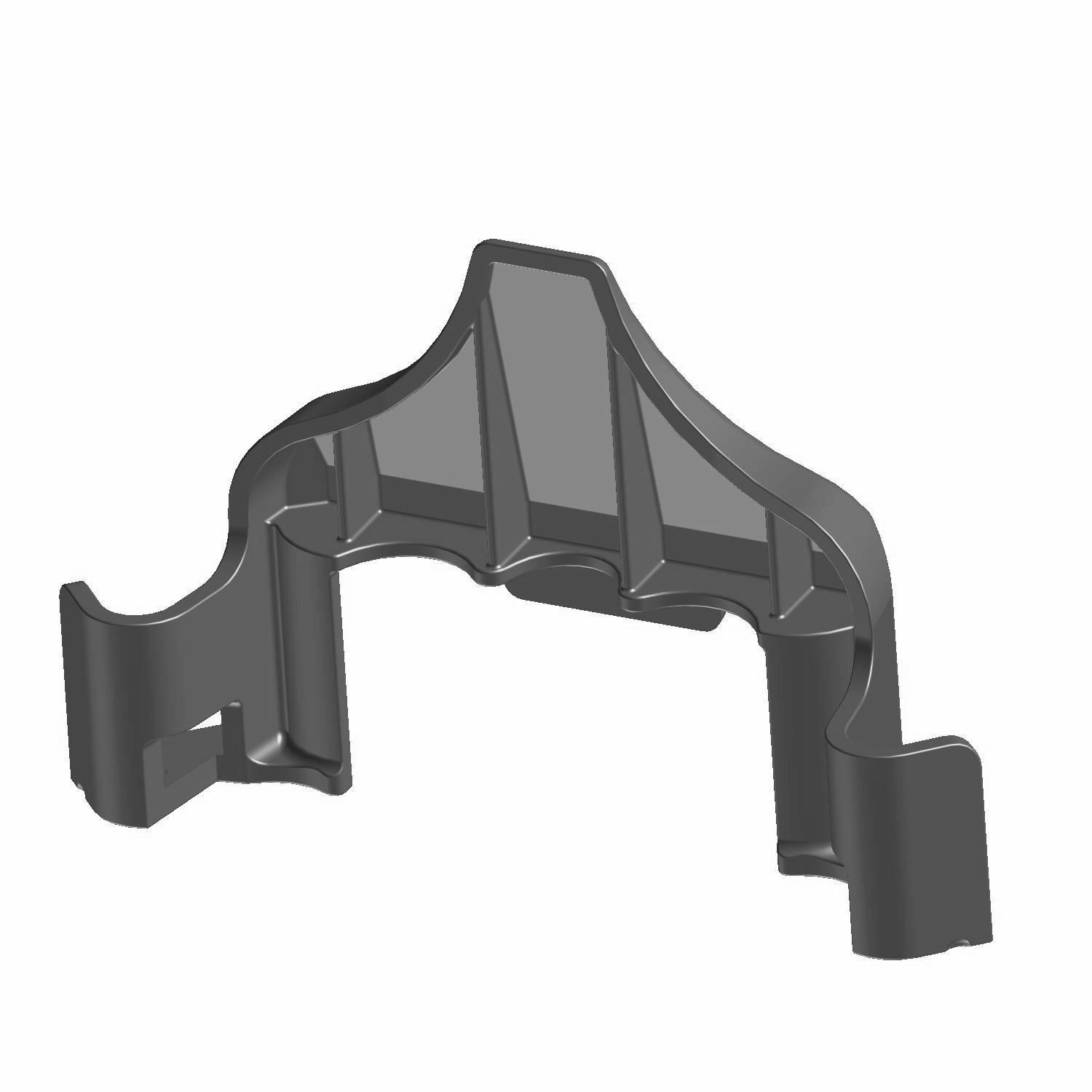 Polaris Winch Cover - Painted Gloss Gray OEM Part #5455020-728 - Fits ATV/UTV Models - View #7