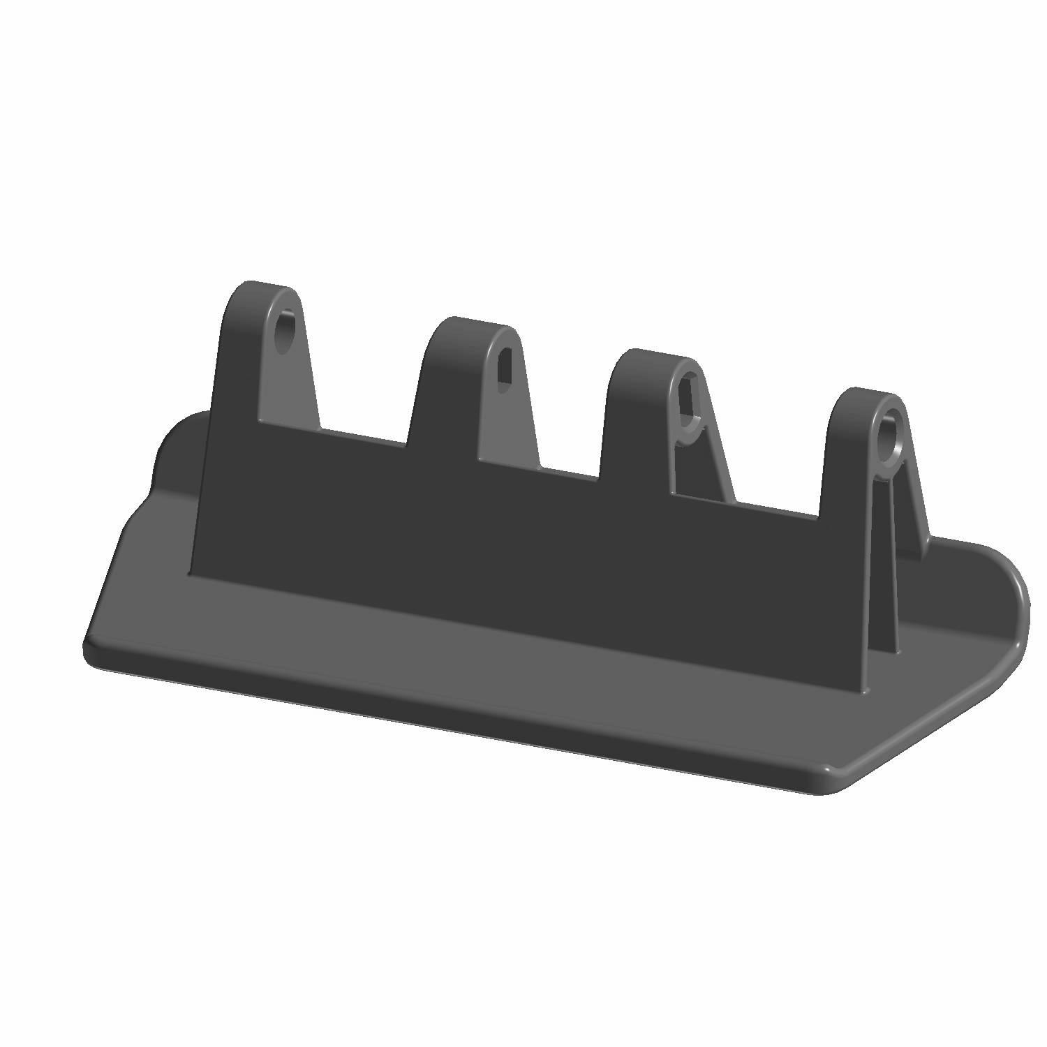 Tailgate Latch Handle, Gloss Black, Part 5452249-070 | Polaris RANGER