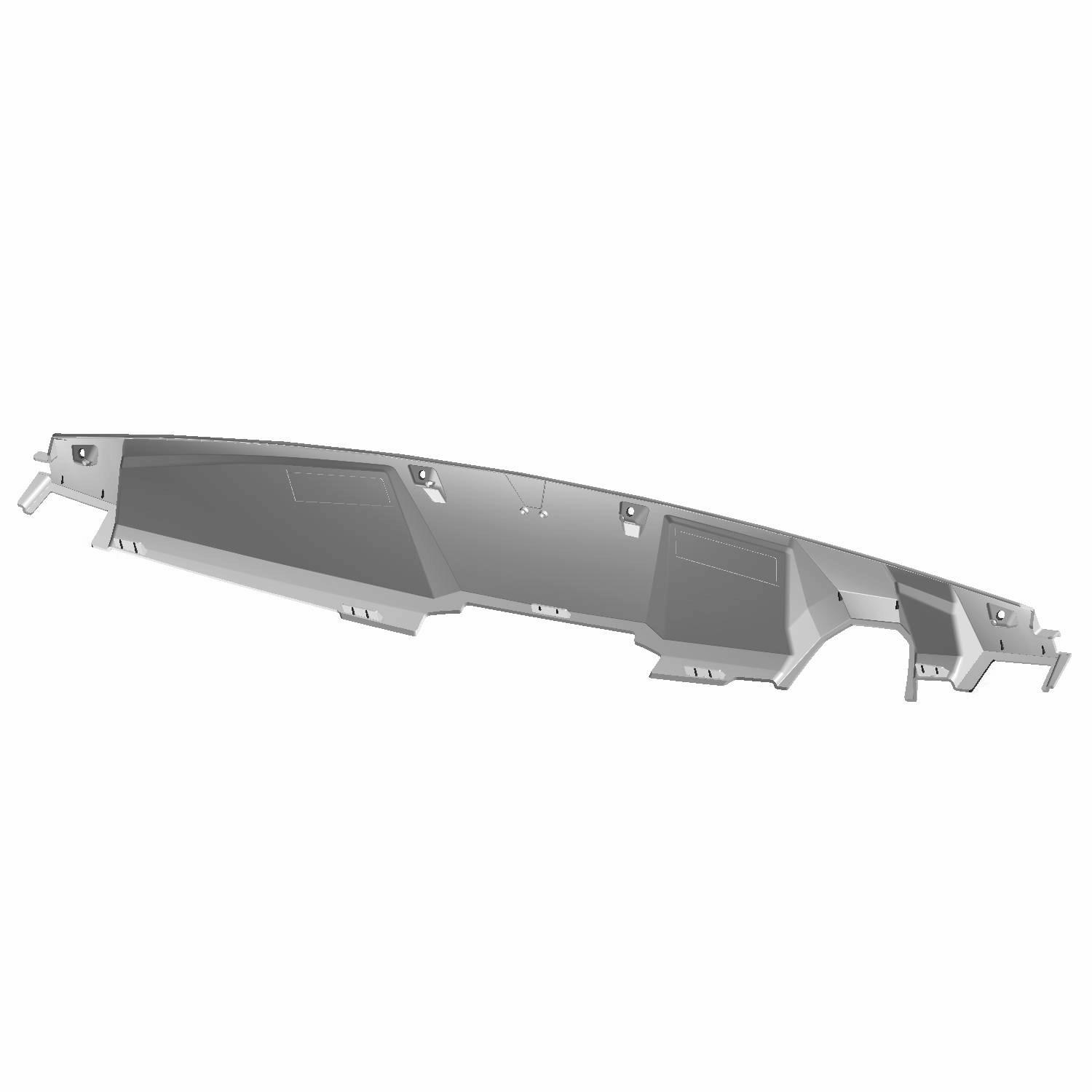 Dash Panel, Upper, Black, Part 5452742 | Polaris RANGER