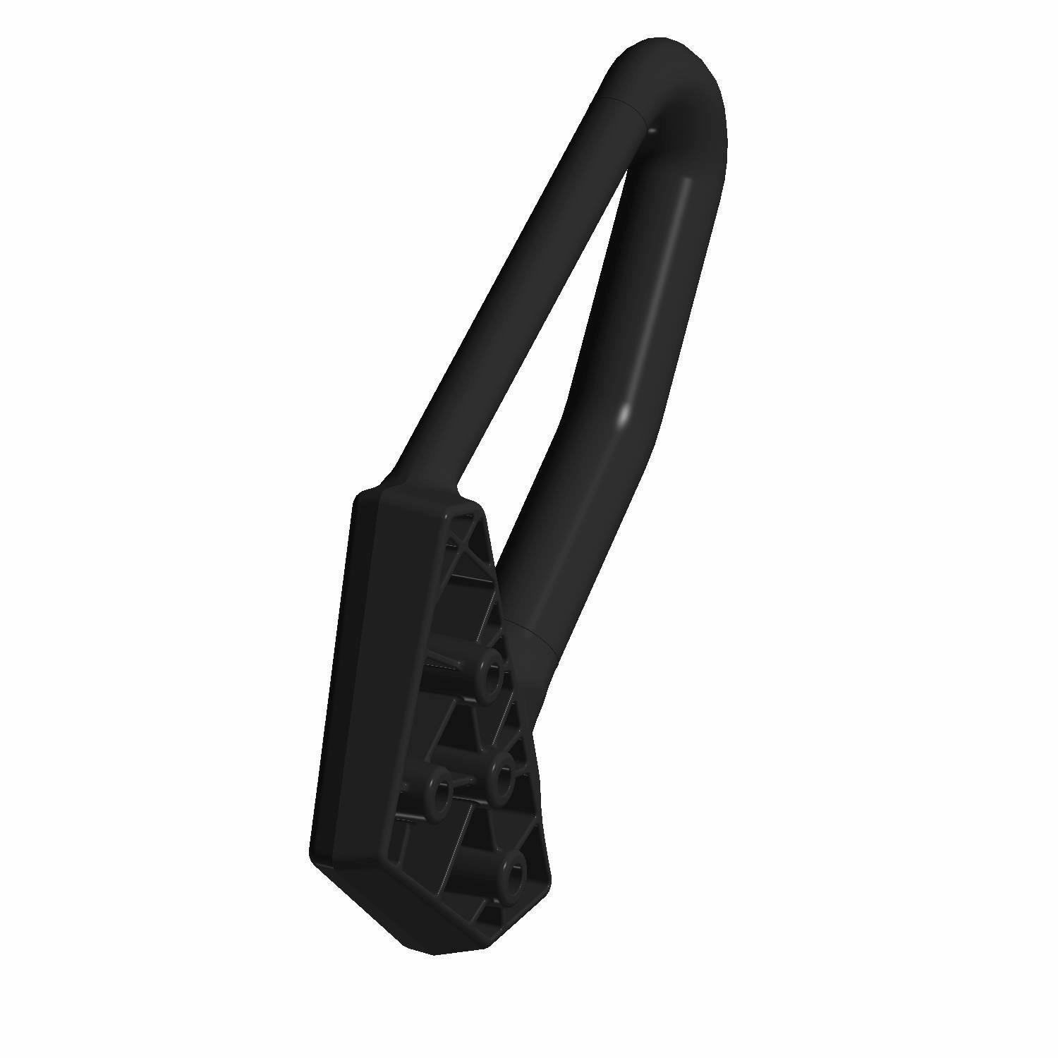 Passenger Grab Handle, Gloss Black, Part 5452903-070 | Polaris RANGER