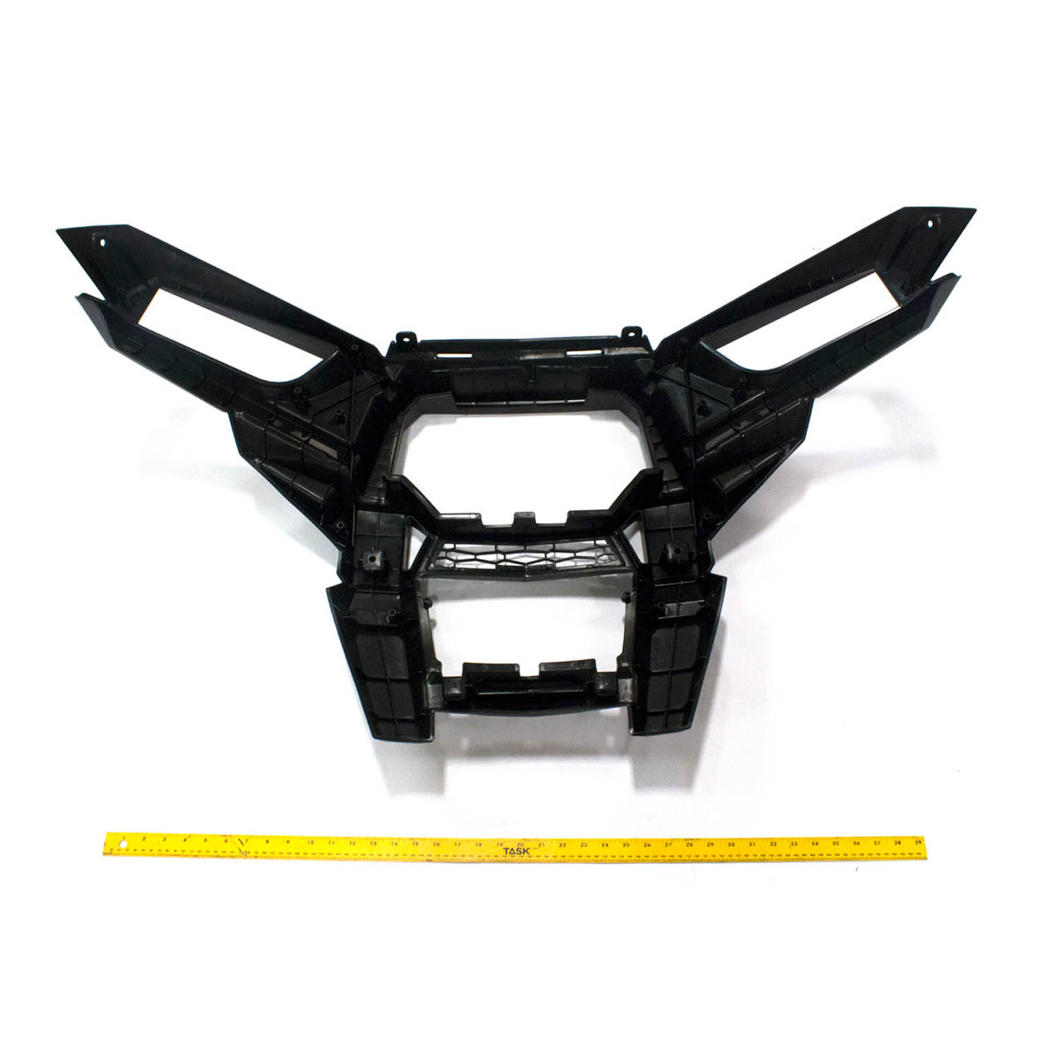 Front Fascia Routered Assembly, Gloss Black, Part 5452675-070